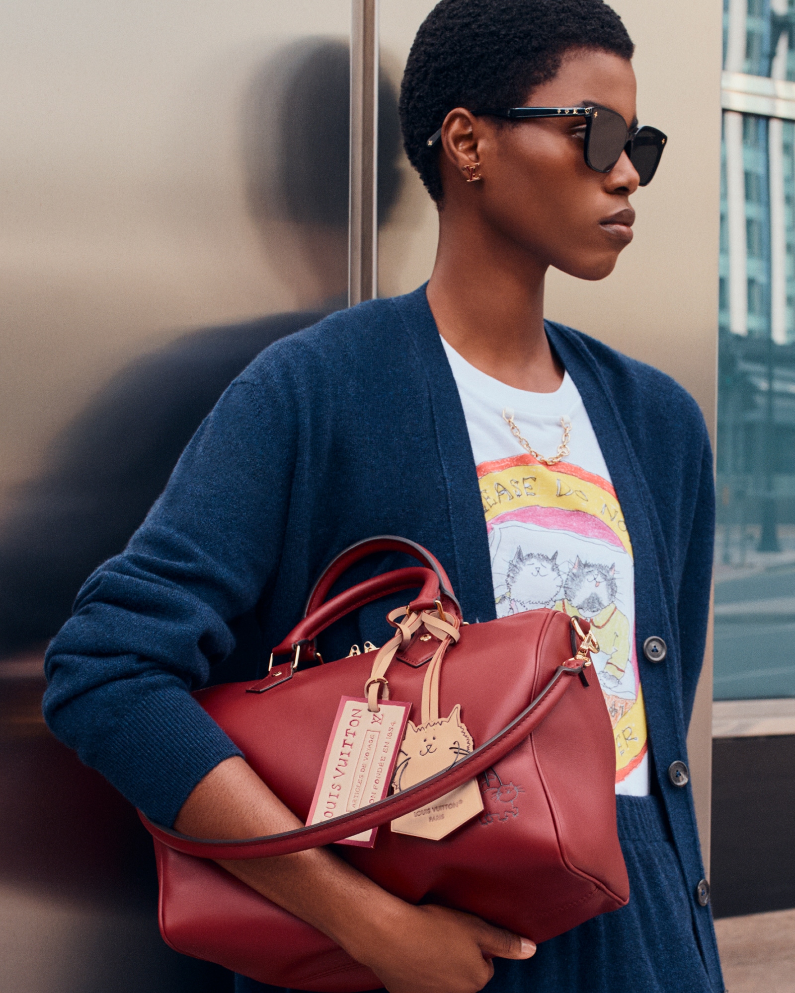 専用　LOUIS VUITTON M フリル付きカーディガン ウィメンズ ニット - カーディガン｜ルイ・ヴィトン 公式サイト