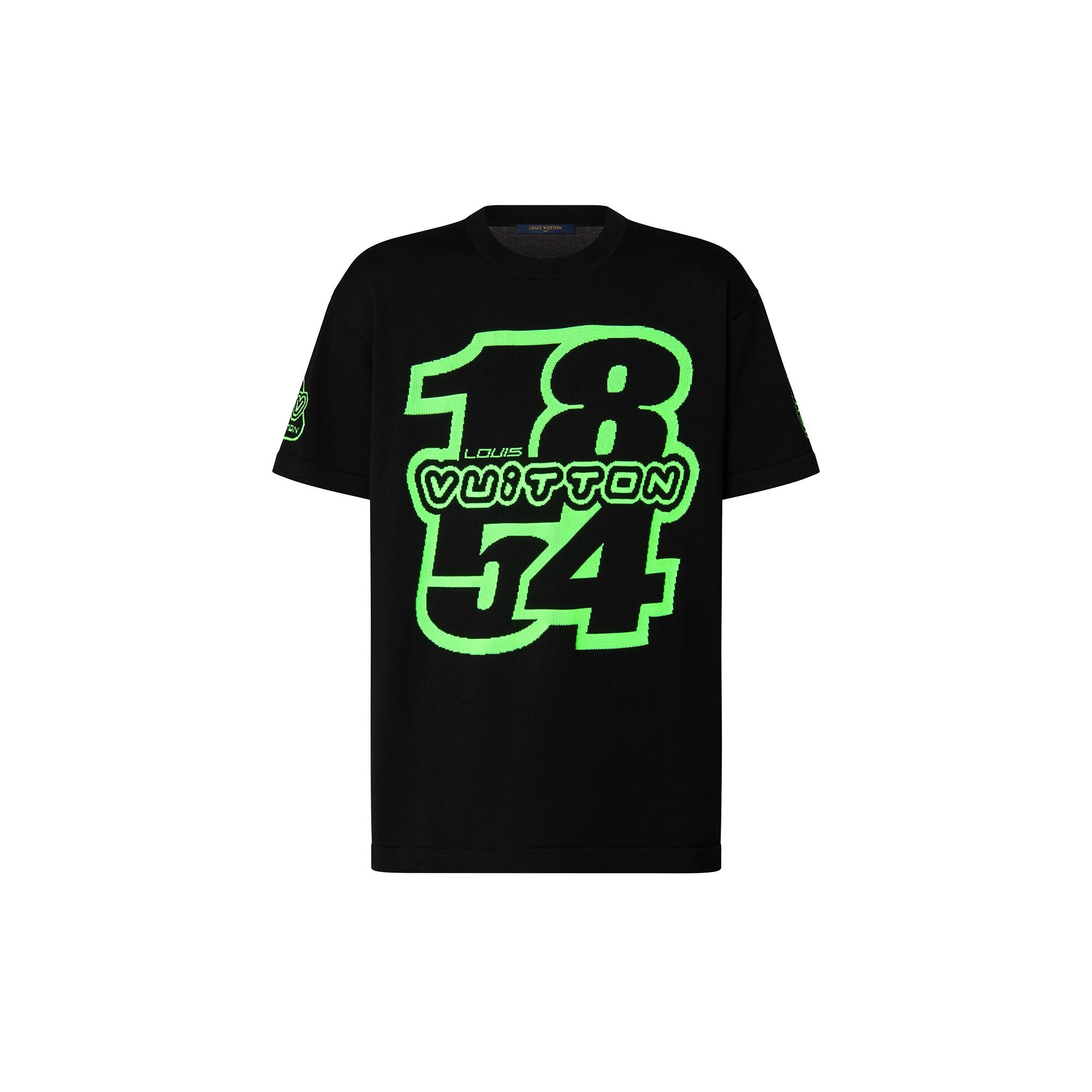 Lv 1854グラフィックニットtシャツ ルイ ヴィトン 公式サイト 1aago3