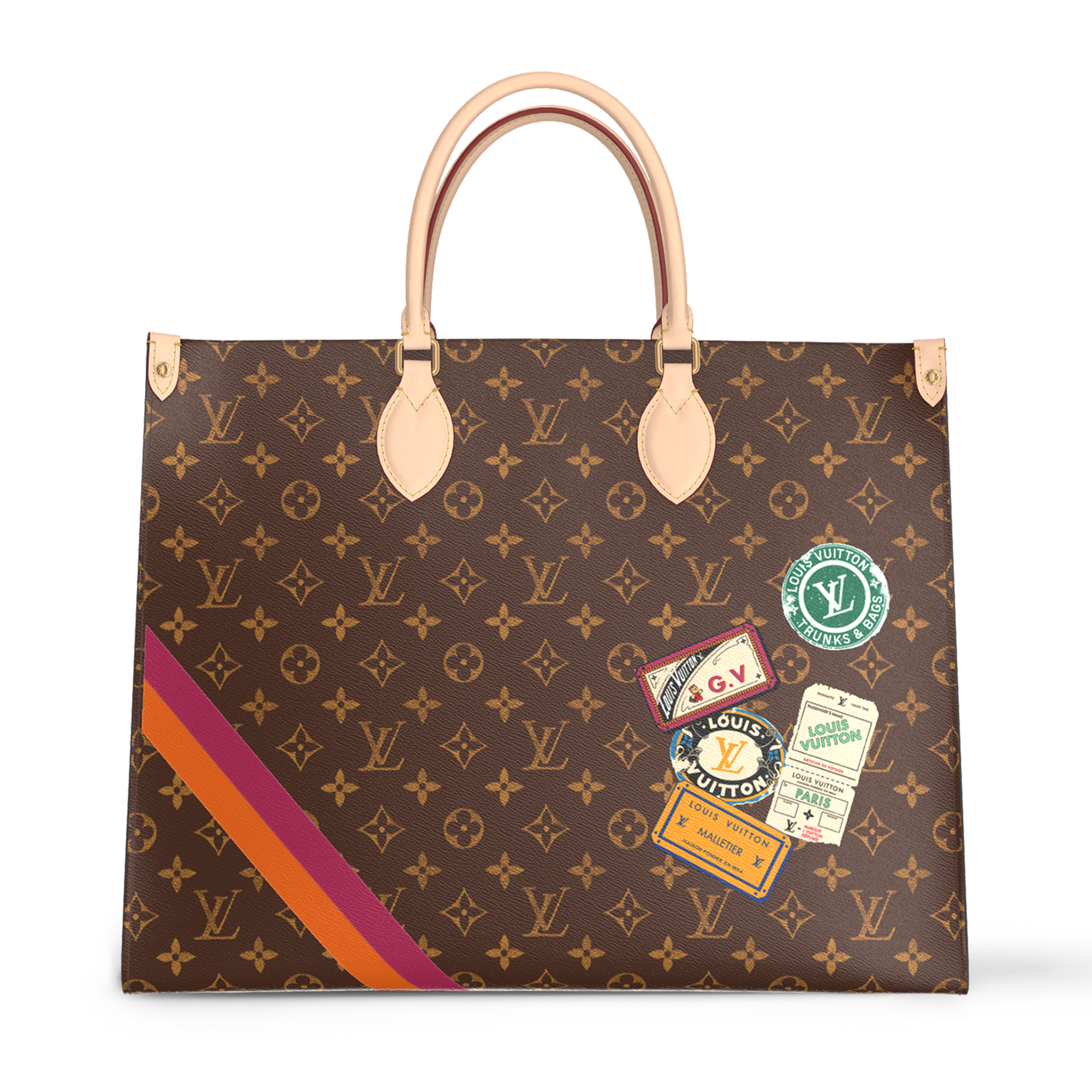 LOUIS VUITTON ルイヴィトン LV モノグラム サックショッピング トート 
