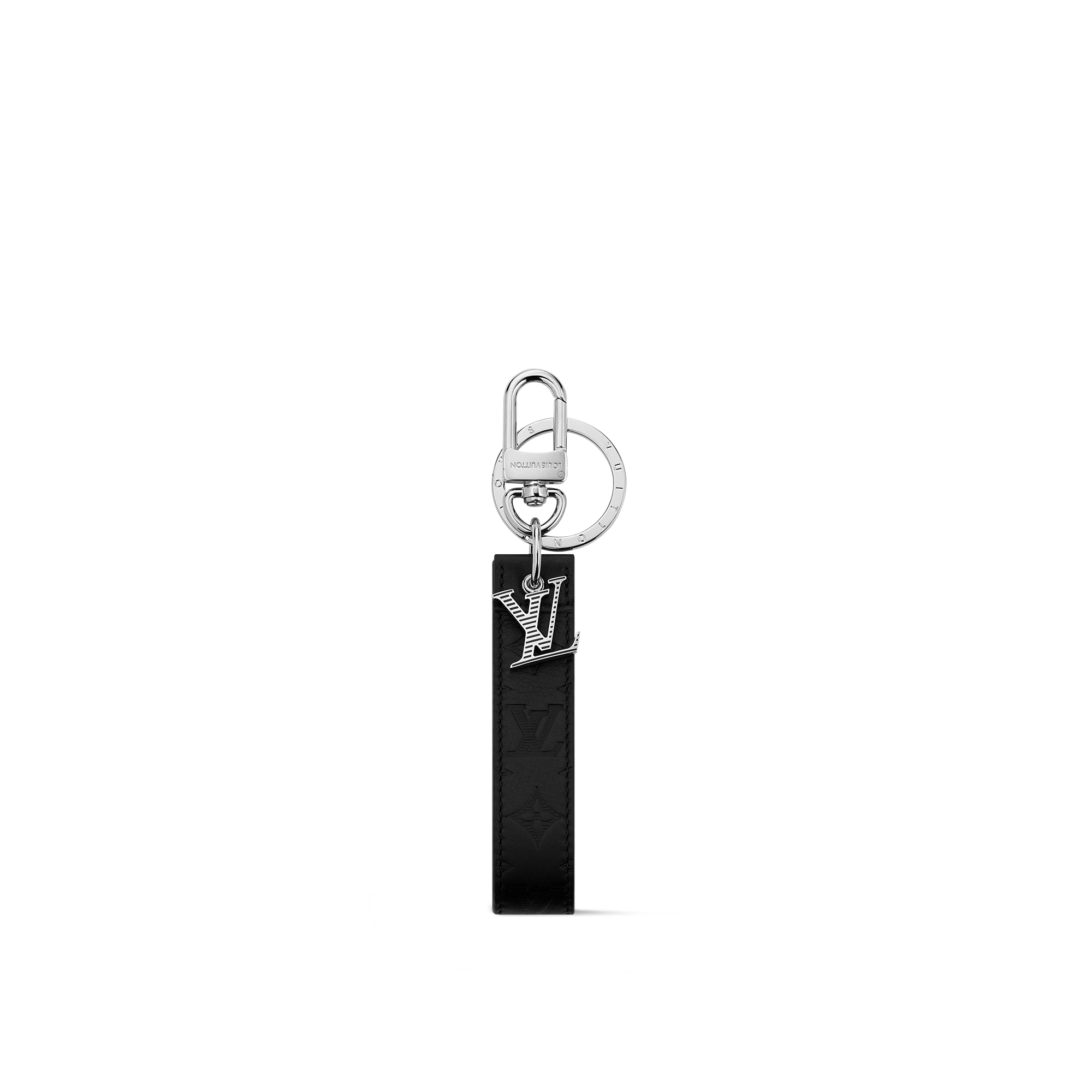 キーリング　LOUIS VUITTON LOUIS VUITTONキーリング＆フックルイヴィトン キーホルダーLVロゴプレート キーリング ルイビトンシルバー  ポルトクレLVイニシアルバッグチャーム アクセサリーオーバーサイズ パラジウムコーティングPORTACHIAVI LV INITIALES |  kaminorth