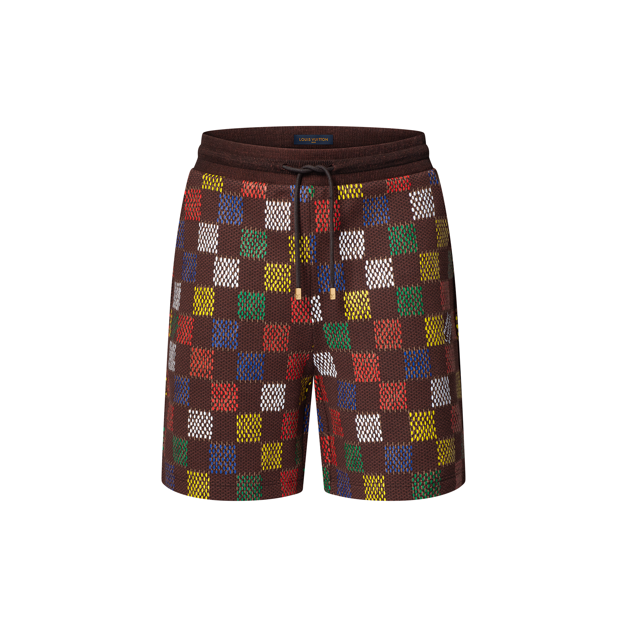 ルイヴィトン LOUIS VUITTON シャツ ハーフパンツ カラフル柄 メンズ 