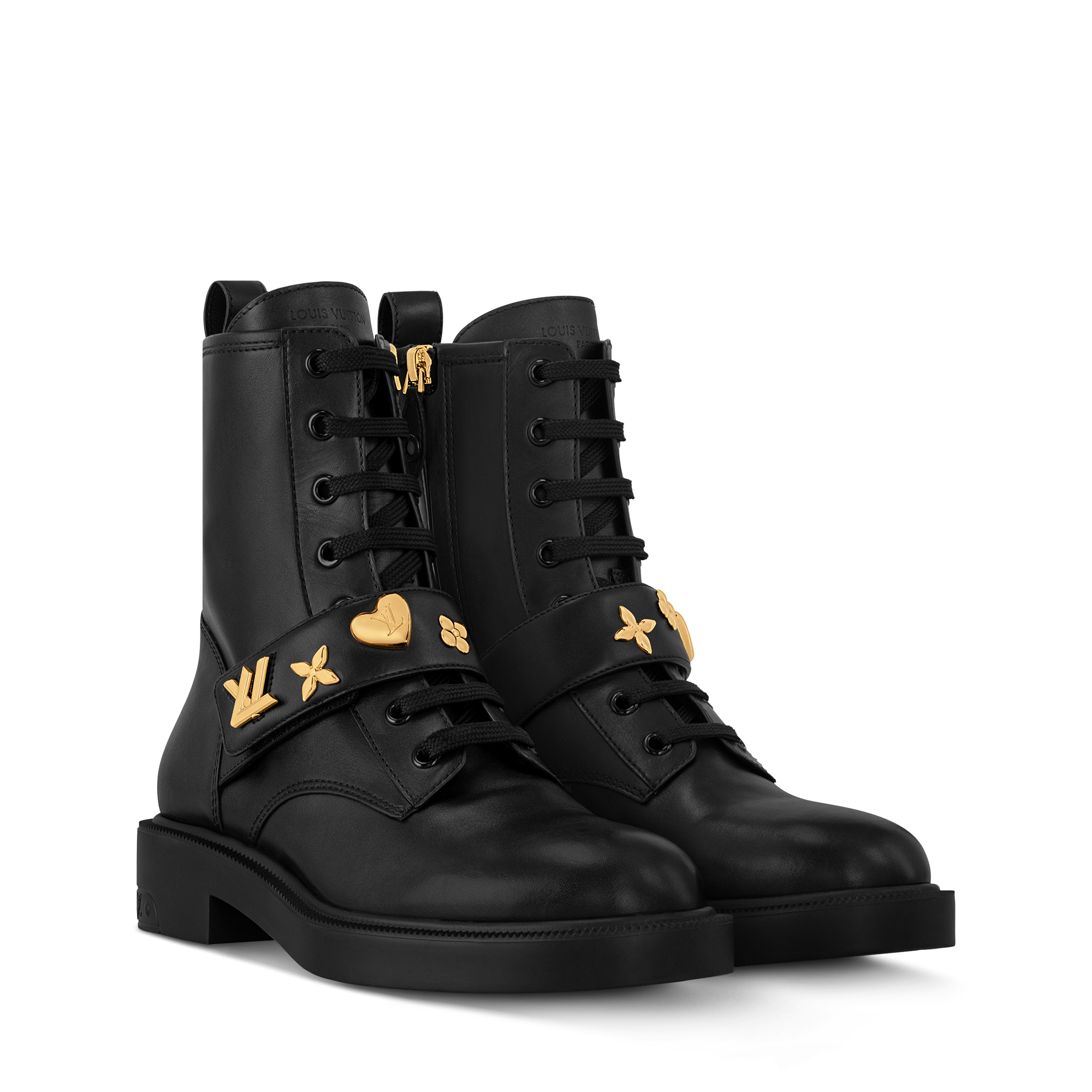 美品 Louis Vuitton わずらわしい ブーツ ブラック サイズ38.5センチ