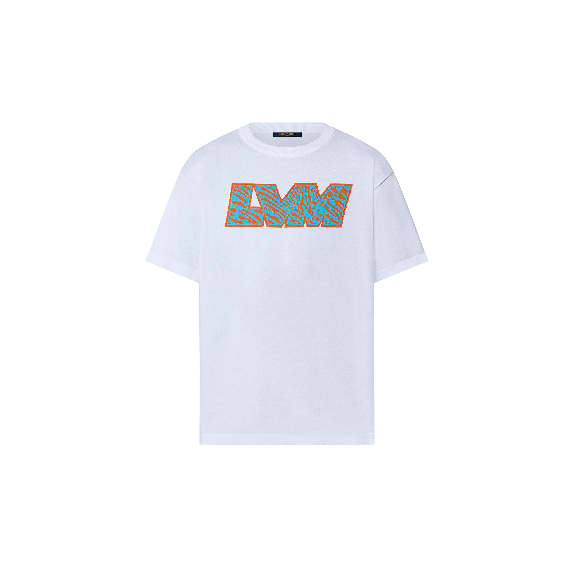 新品未使用】LOUIS VUITTON ワンポイントロゴ/Tシャツ/XL/コットン/BLK 