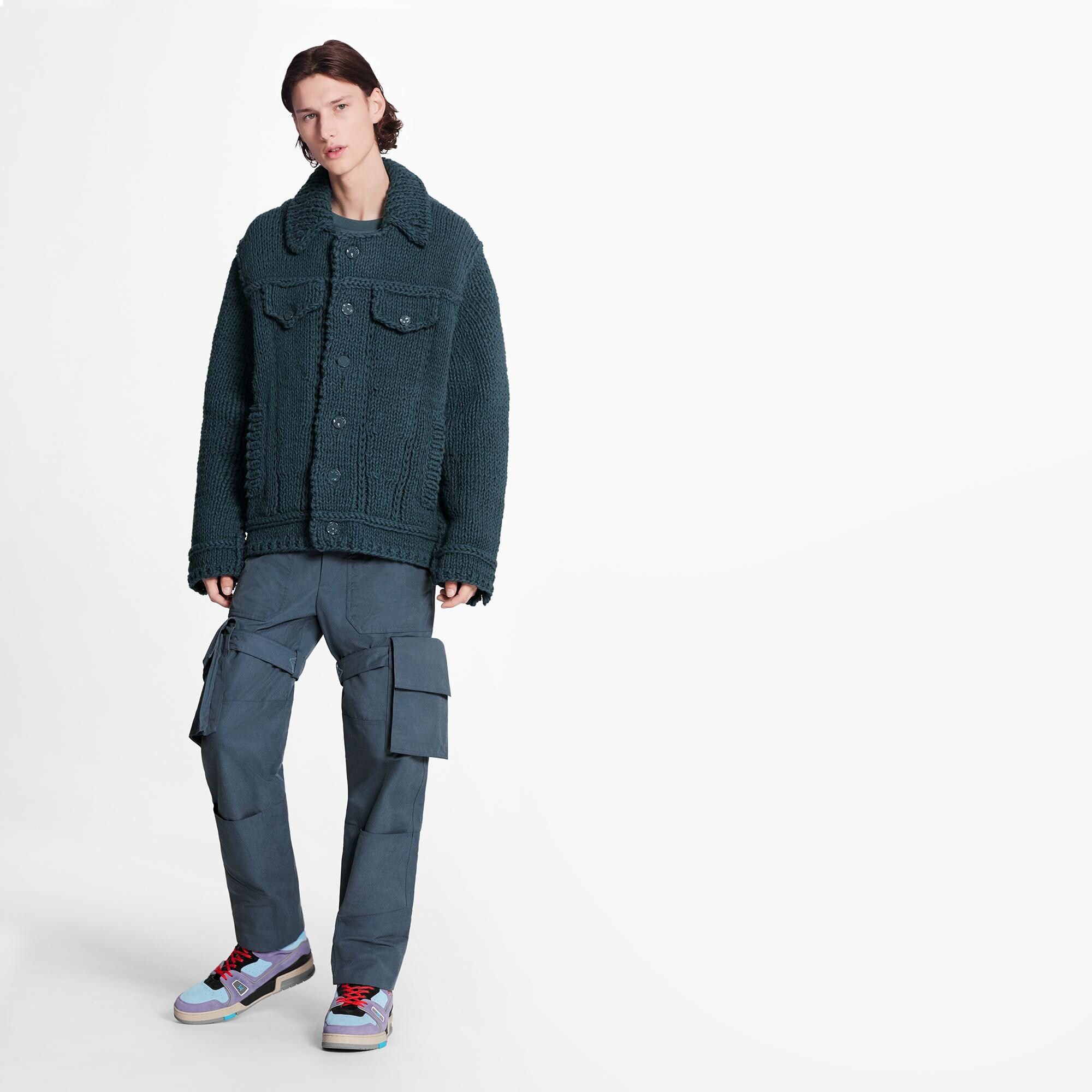 チャンキーボタンニットジャケット ルイ ヴィトン 公式サイト 1a7qpe