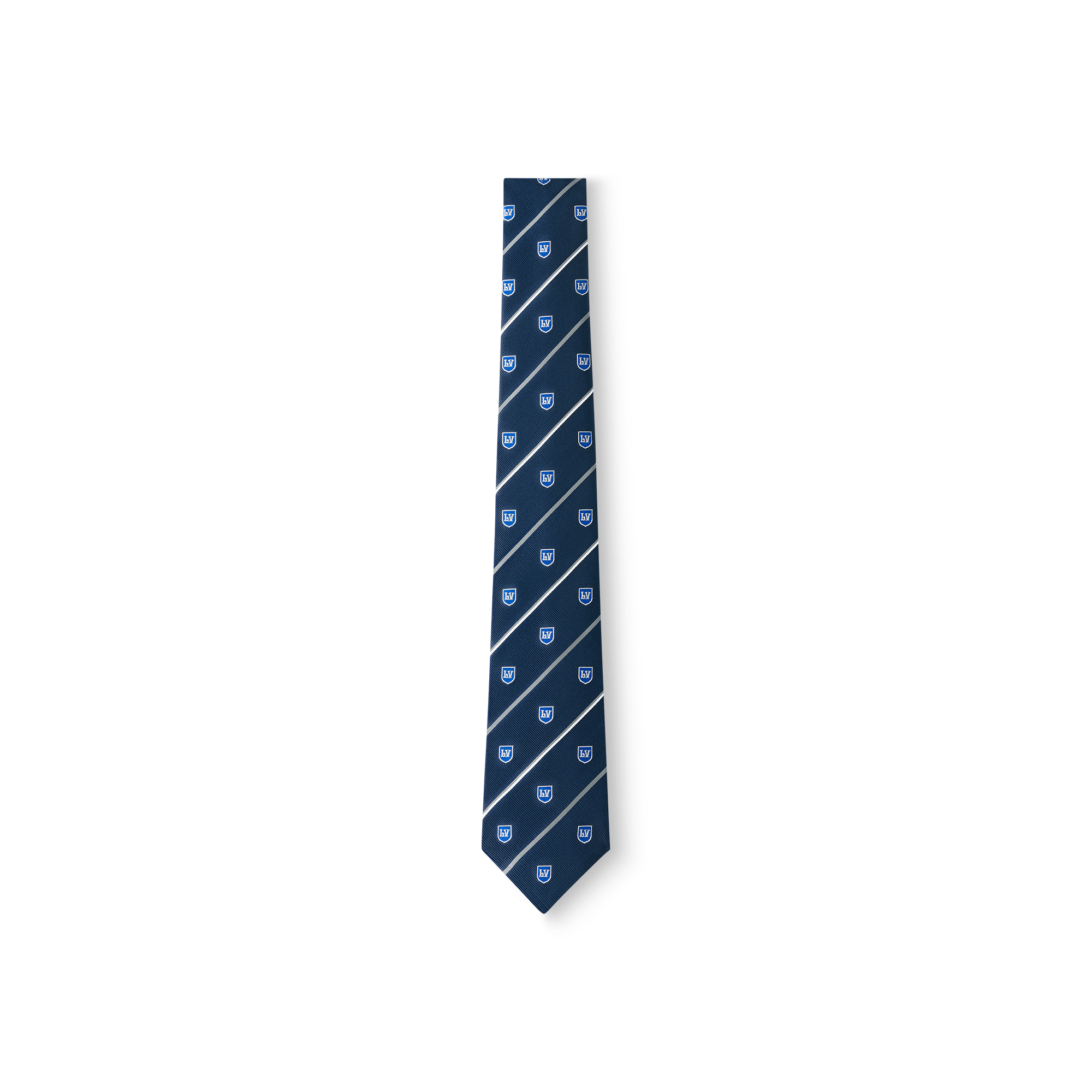 LOUIS VUITTON ネクタイ グレー ロゴパターン 化粧箱付 小物 - 小物