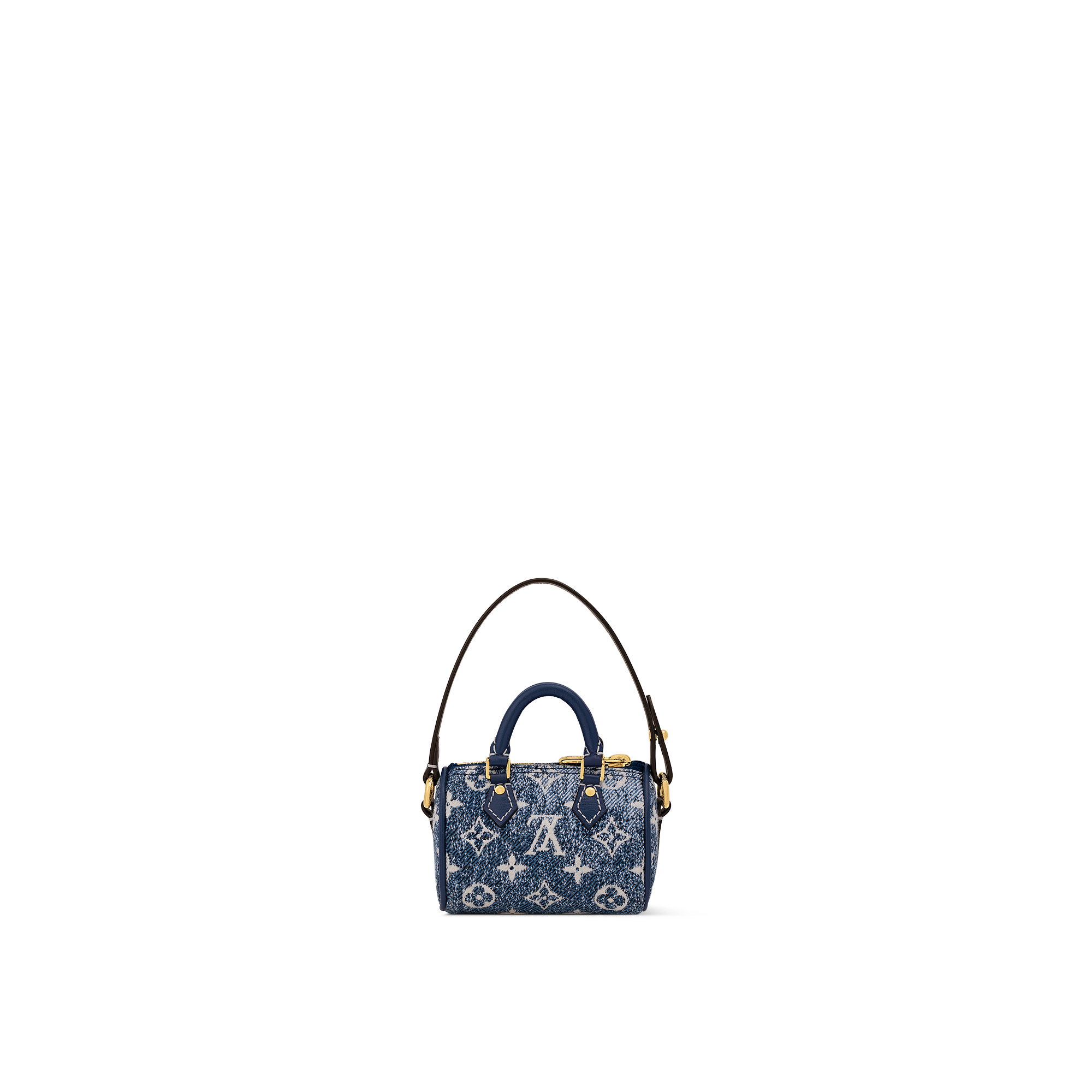 lv denim speedy