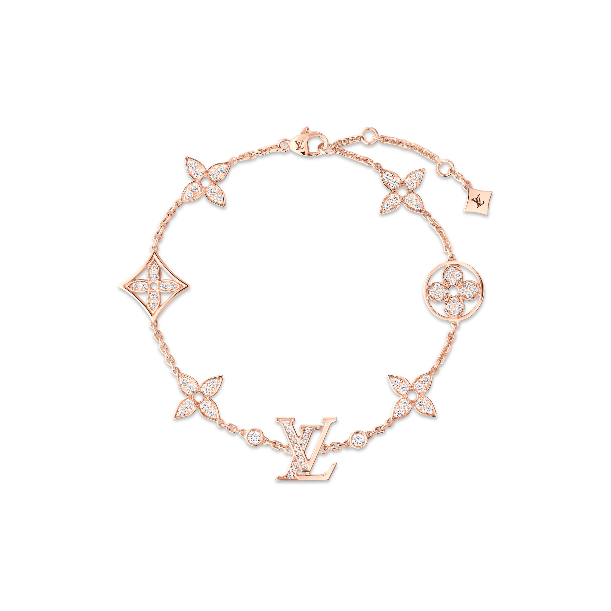 う*み様 Louis Vuitton ゴールド Vモチーフ ブレスレット ブレスレット 