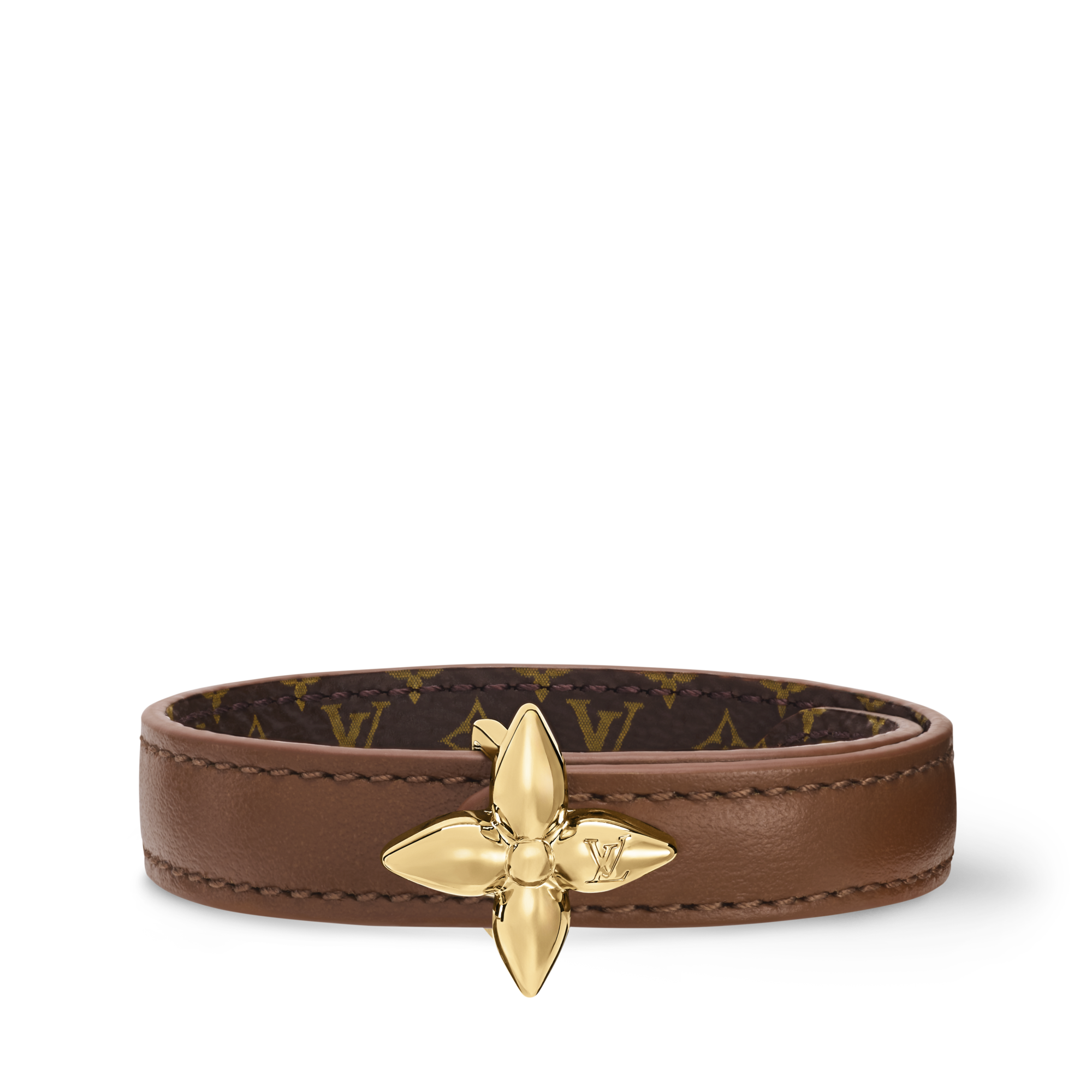 Louis Vuitton 編み込みレザーブレスレット ウィメンズ すべての 