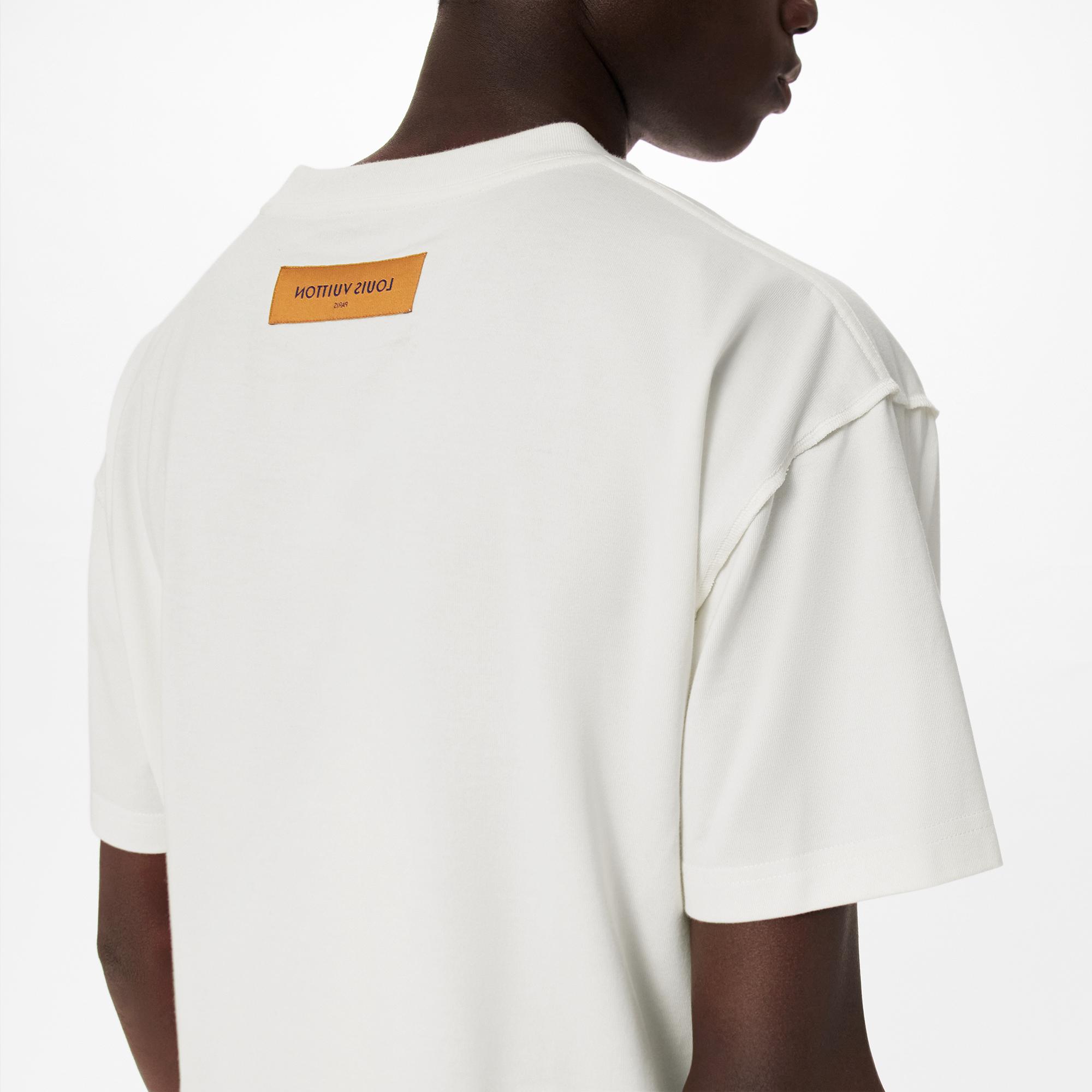 プリンテッドフラワードロップショルダーtシャツ ルイ ヴィトン 公式サイト 1a9gp5