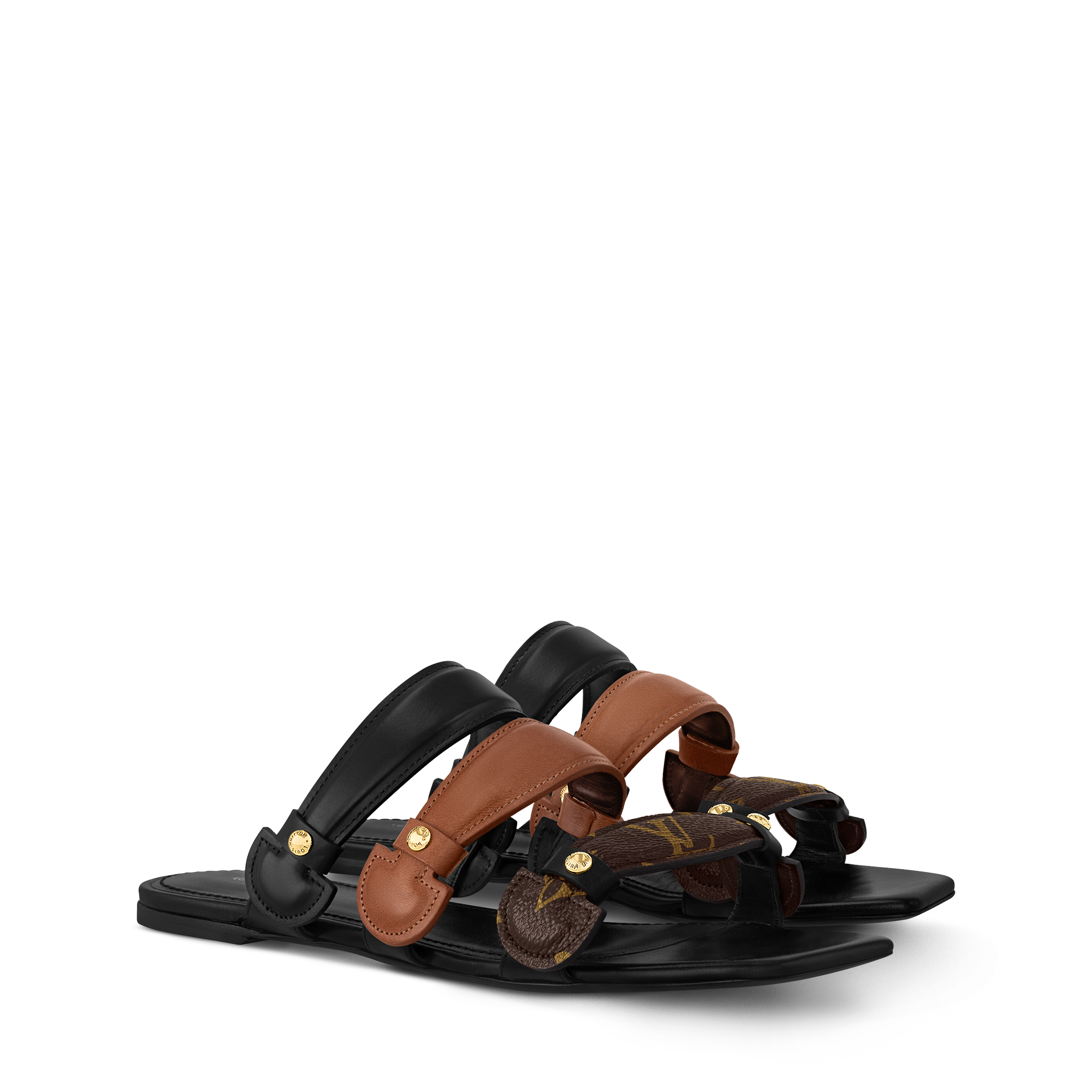 ルイヴィトン LOUIS VUITTON サンダル 靴 シューズ スエード こりゃー  