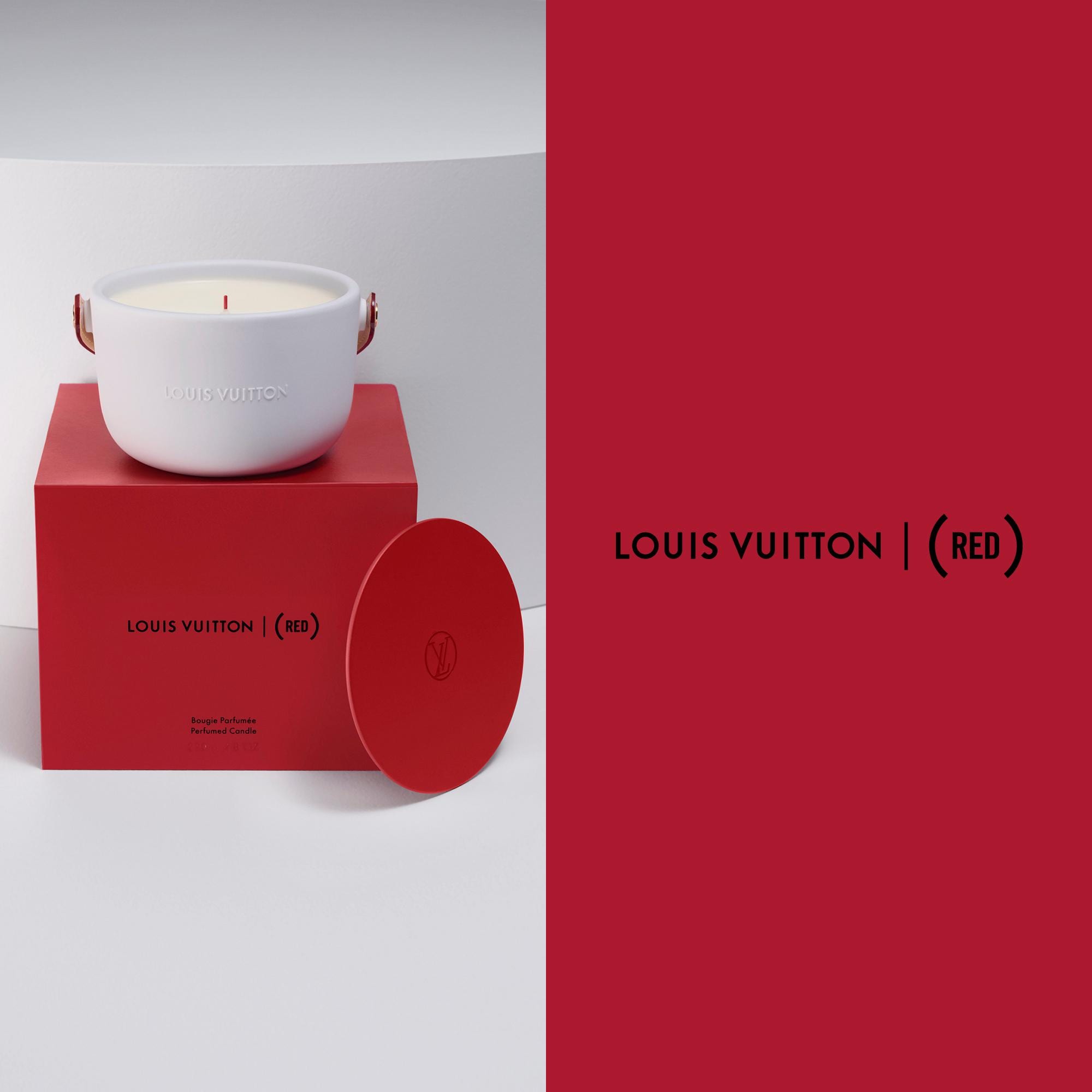 35％割引ホワイト系【30％OFF】 ルイヴィトン×RED 世界5000個限定キャンドル キャンドル リラクゼーションホワイト系OTA.ON