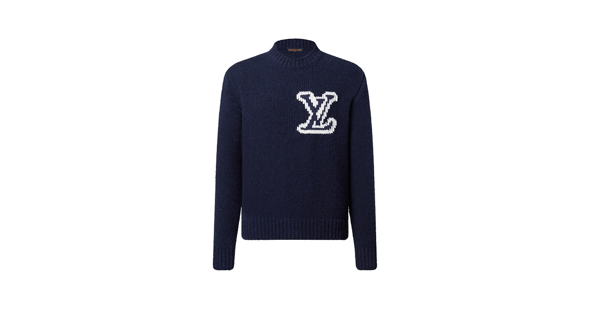 LV インターシャ クルーネック ｜ルイ・ヴィトン 公式サイト - 1AJUIG