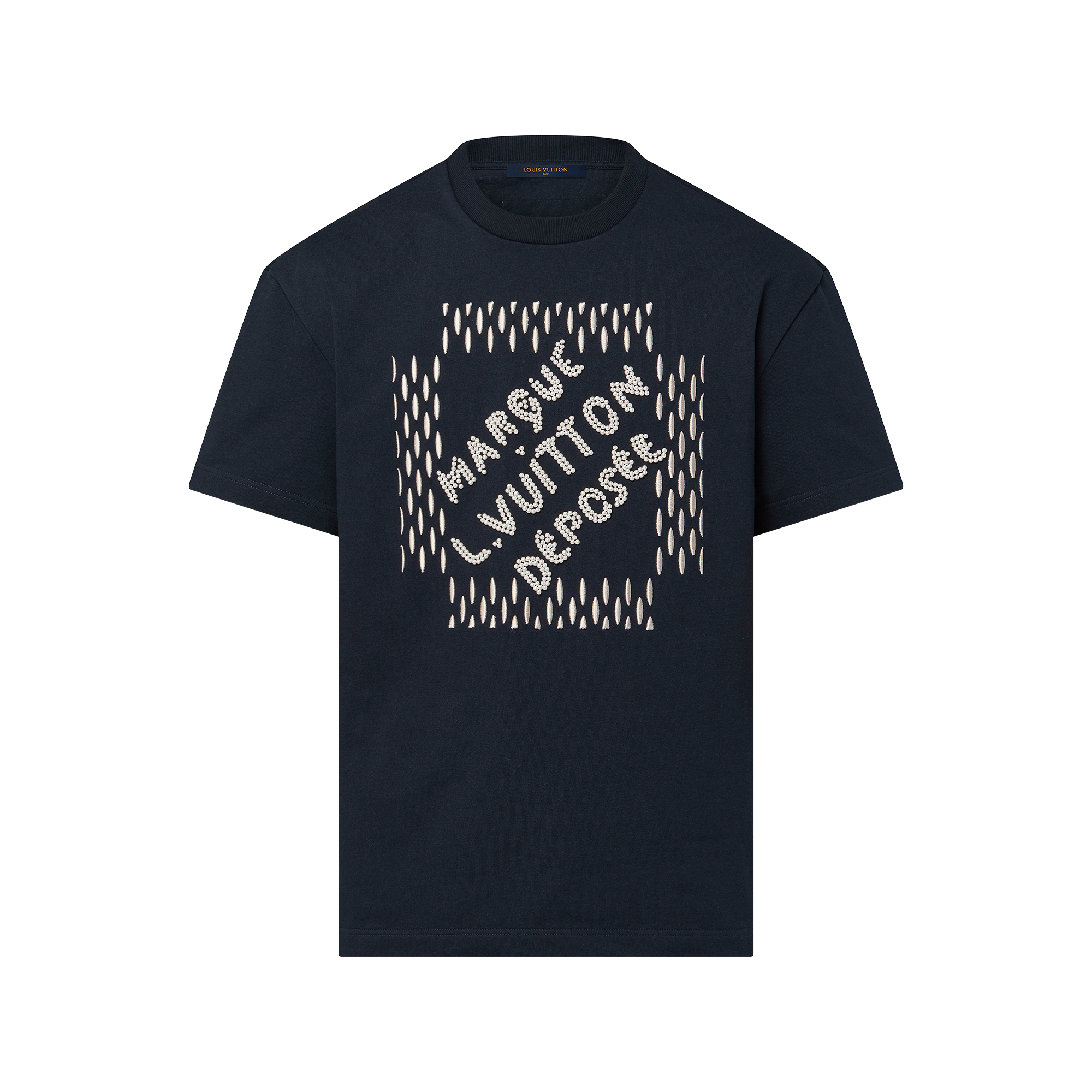 上下セットで着たい♪ Louis Vuitton クルーネックニットTシャツ 