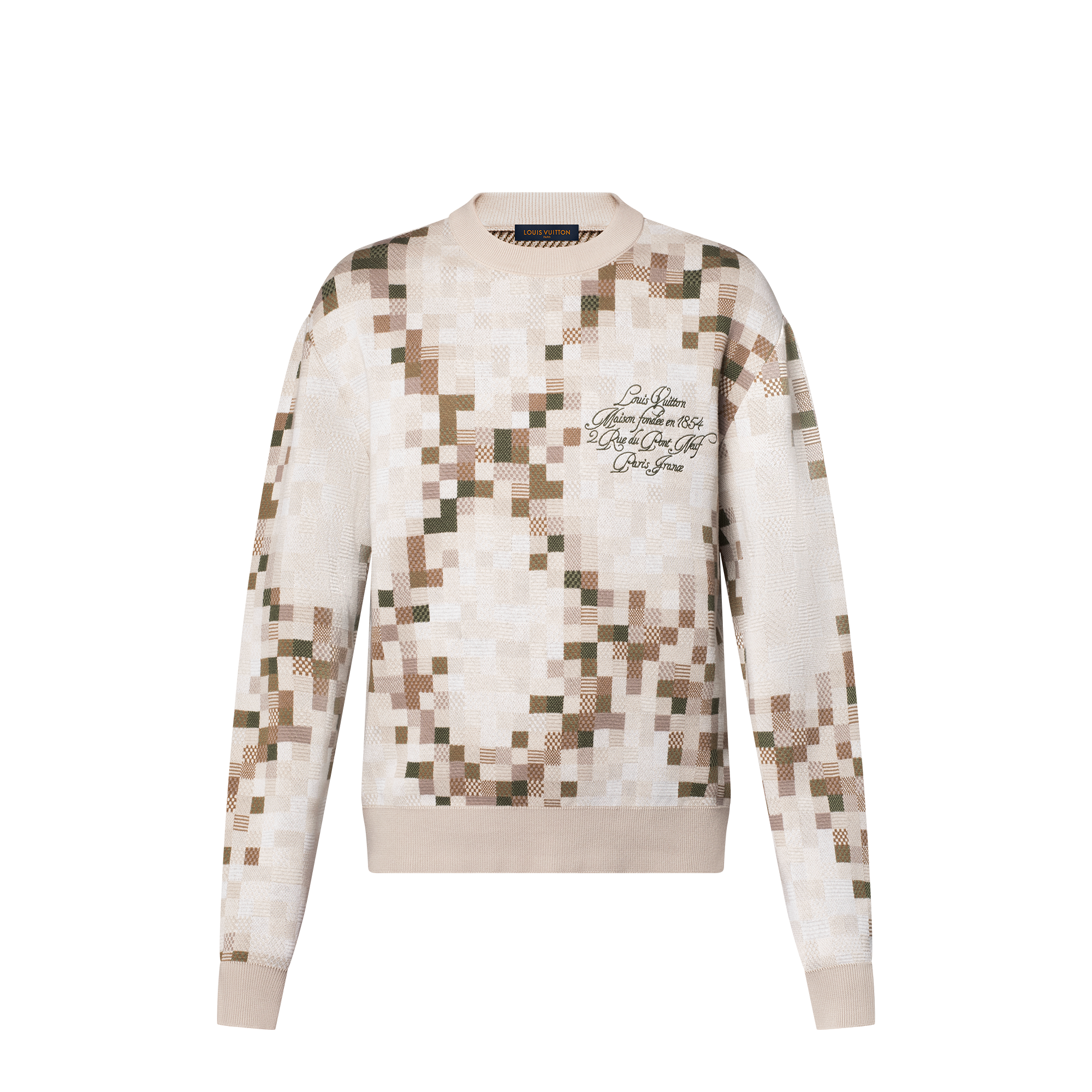 LOUIS VUITTON 星座風クルーネックトレーナー グラフィッククルー  