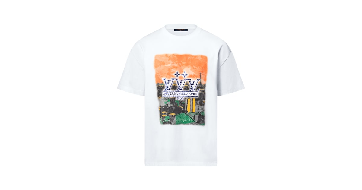 エンベリッシュド グラフィックコットンTシャツ ｜ルイ・ヴィトン 公式 