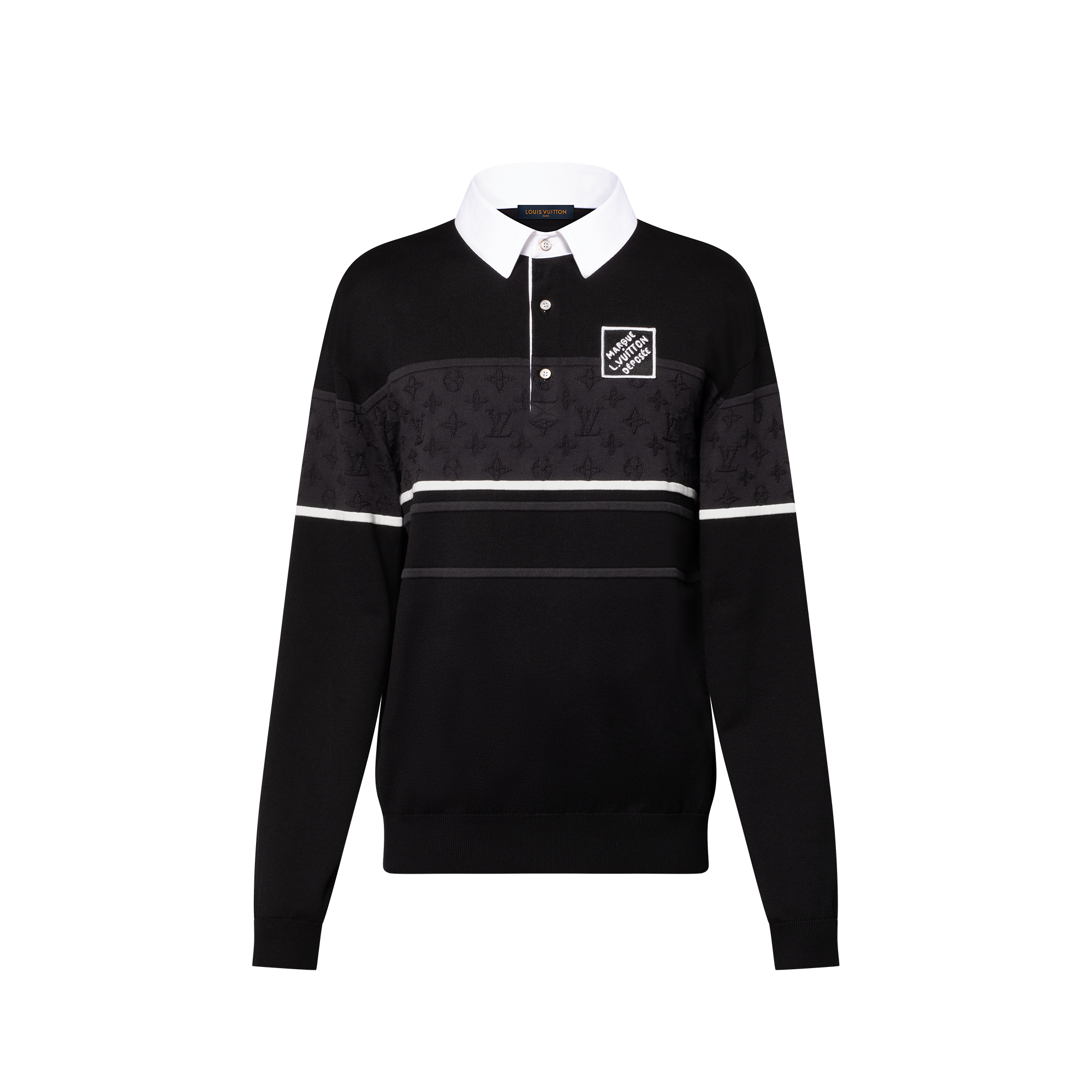 ルイヴィトン 17AW ジャガード モノグラム ポロシャツ XS モノグラムショートスリーブシルクシャツ ｜ルイ・ヴィトン 公式サイト