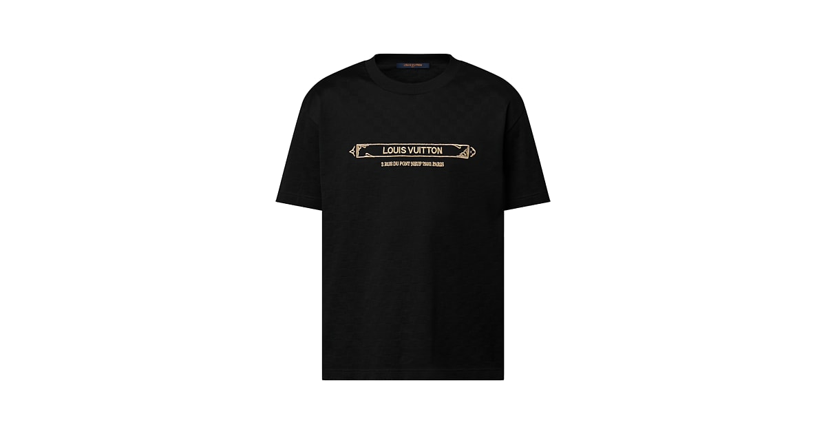 エンベリッシュド ダミエ ピケTシャツ ｜ルイ・ヴィトン 公式サイト 