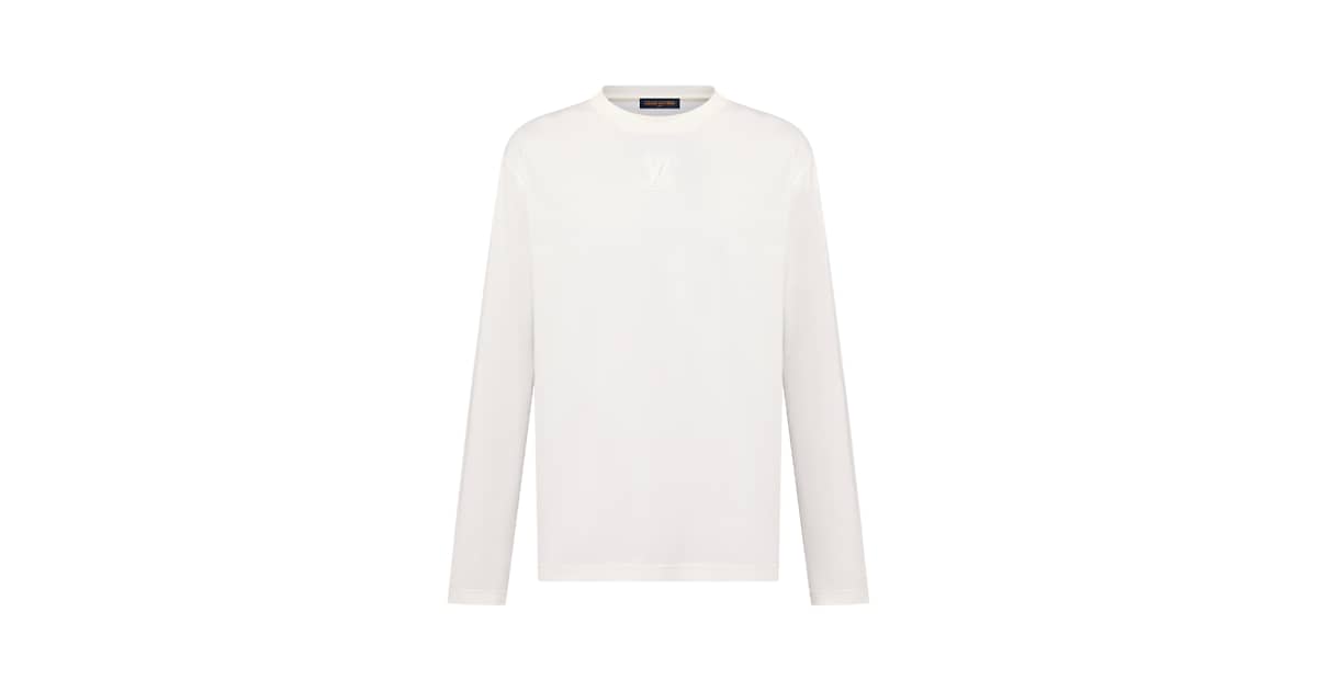 エンボスド LV ロングスリーブTシャツ ｜ルイ・ヴィトン 公式サイト 