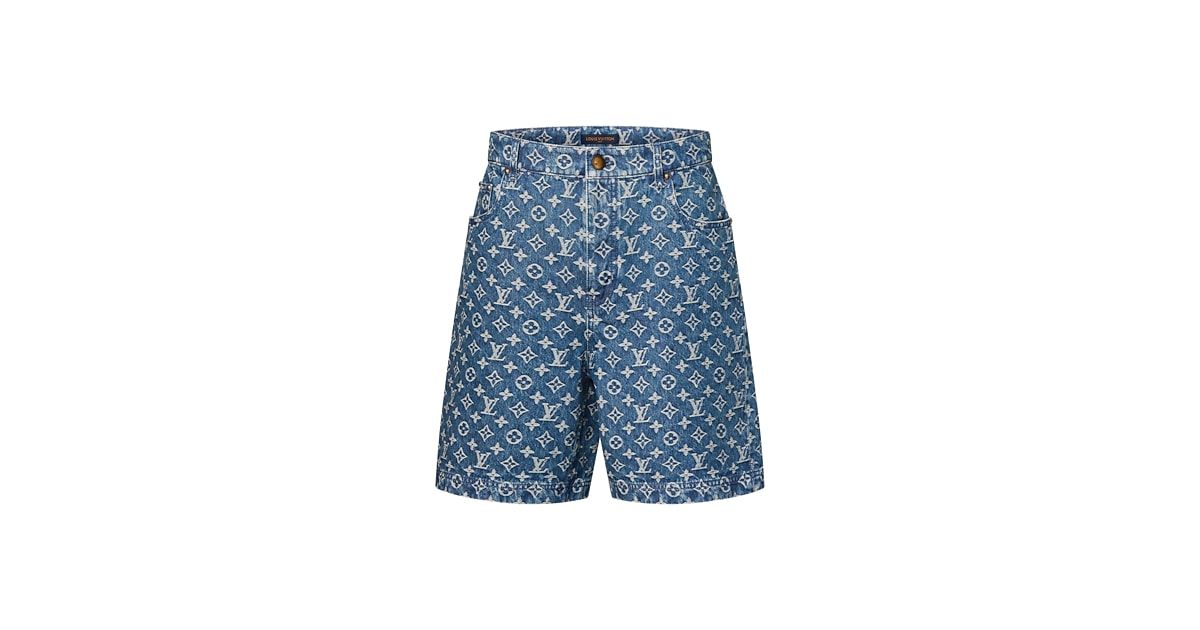 美品✨ルイヴィトン モノグラム デニム ショートパンツ 36 希少 