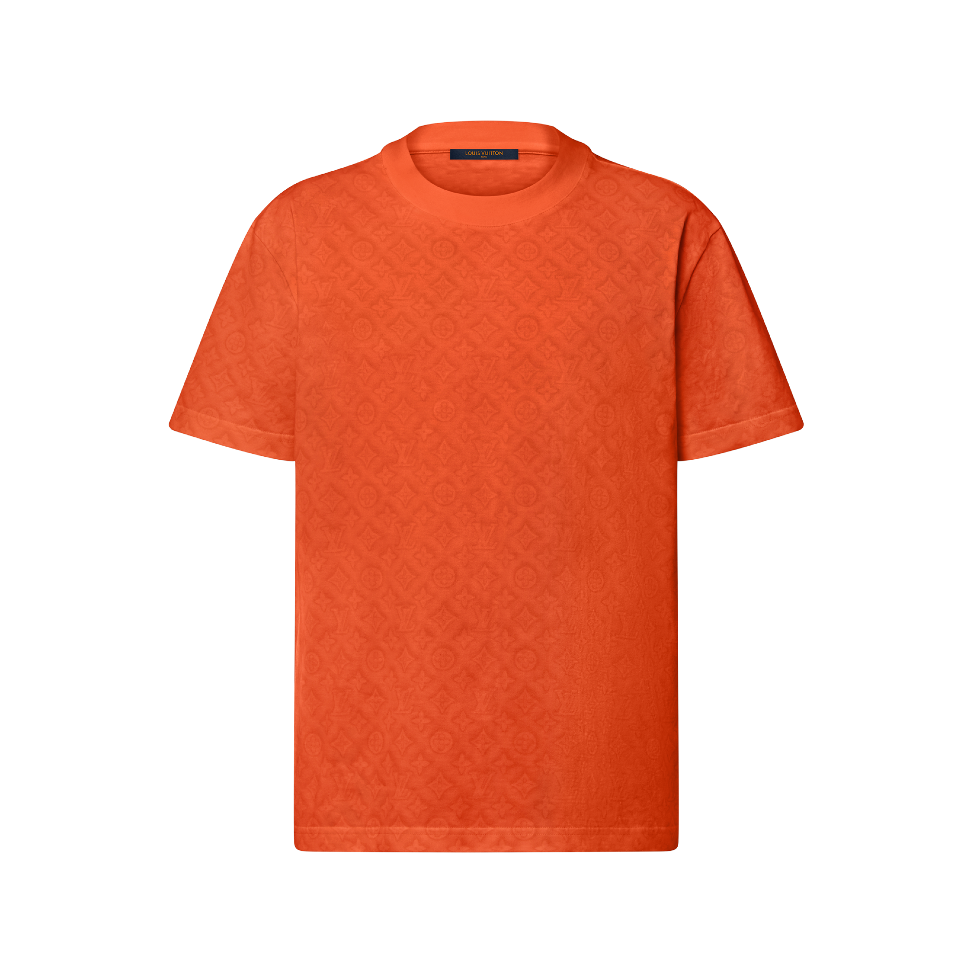 ルイヴィトン ポロTシャツ オレンジ XL モノグラム ショートスリーブT 