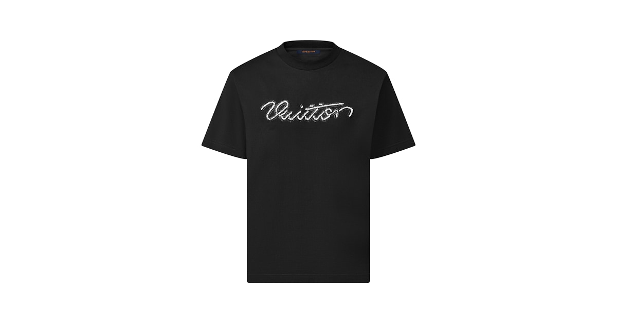 エンベリッシュド シグネチャー ショートスリーブTシャツ ｜ルイ 