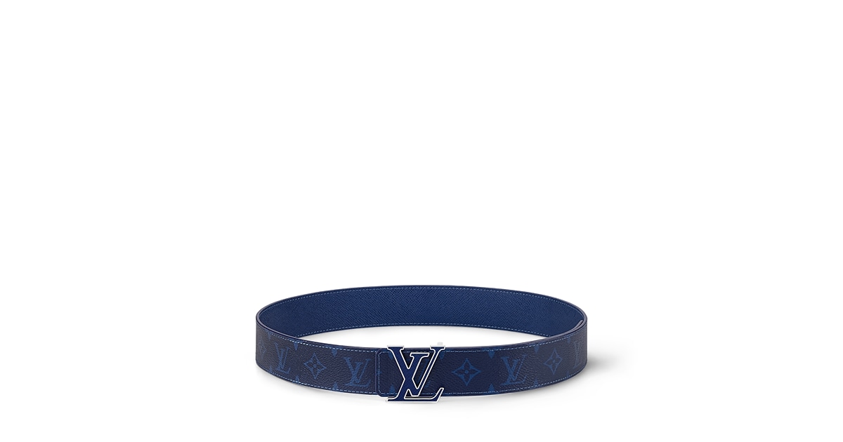 Louis Vuitton 生れ イエローモノグラムラバーベルト メンズ ワンタッチ 