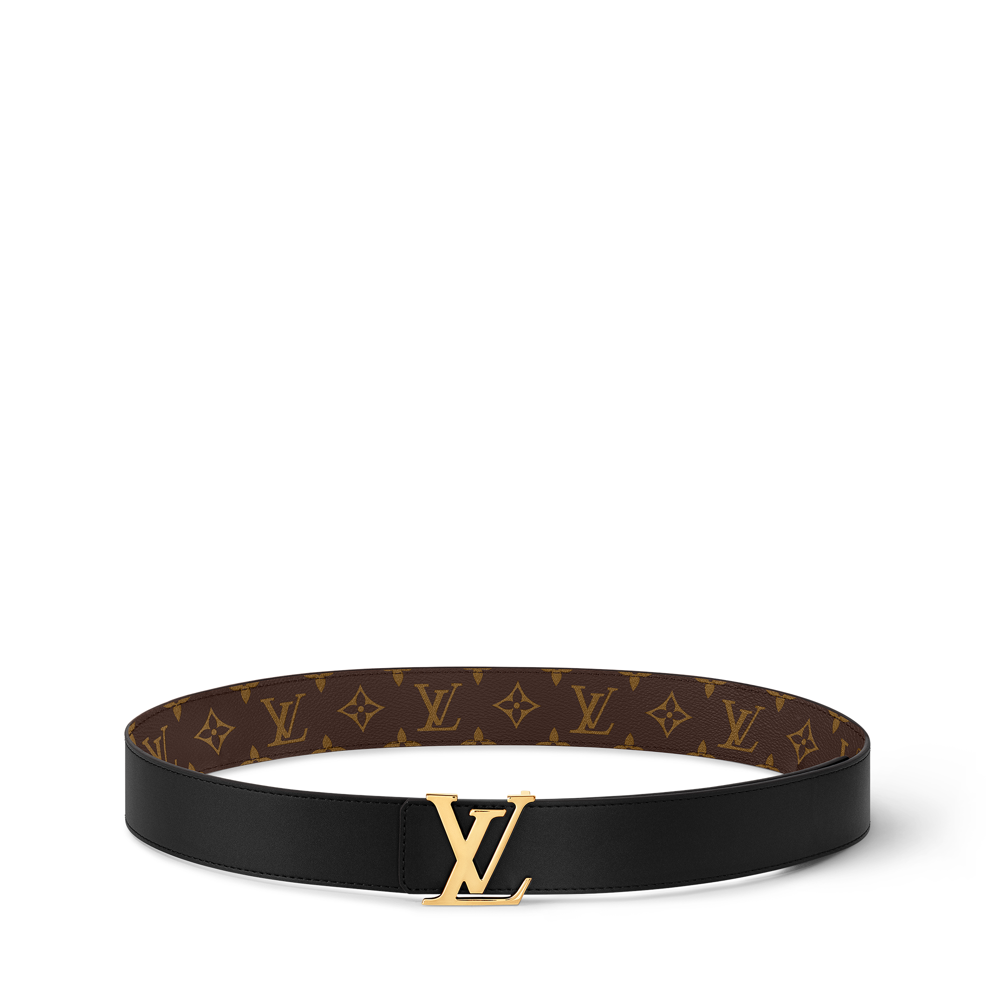 ベルト・LV オプティック 40MM リバーシブル モノグラム・エクリプス 