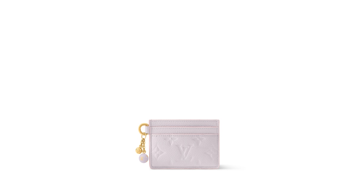 カードケース ポルト カルト・LV チャーム モノグラム・アンプラント 