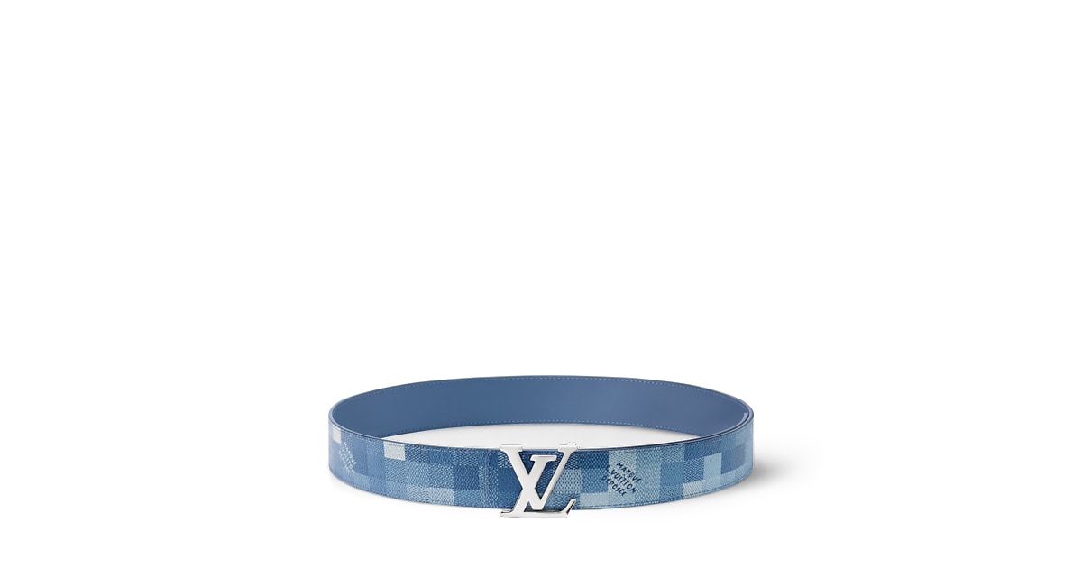 ベルト・LV イニシャル ダモフラージュ 40MM リバーシブル ｜ルイ 