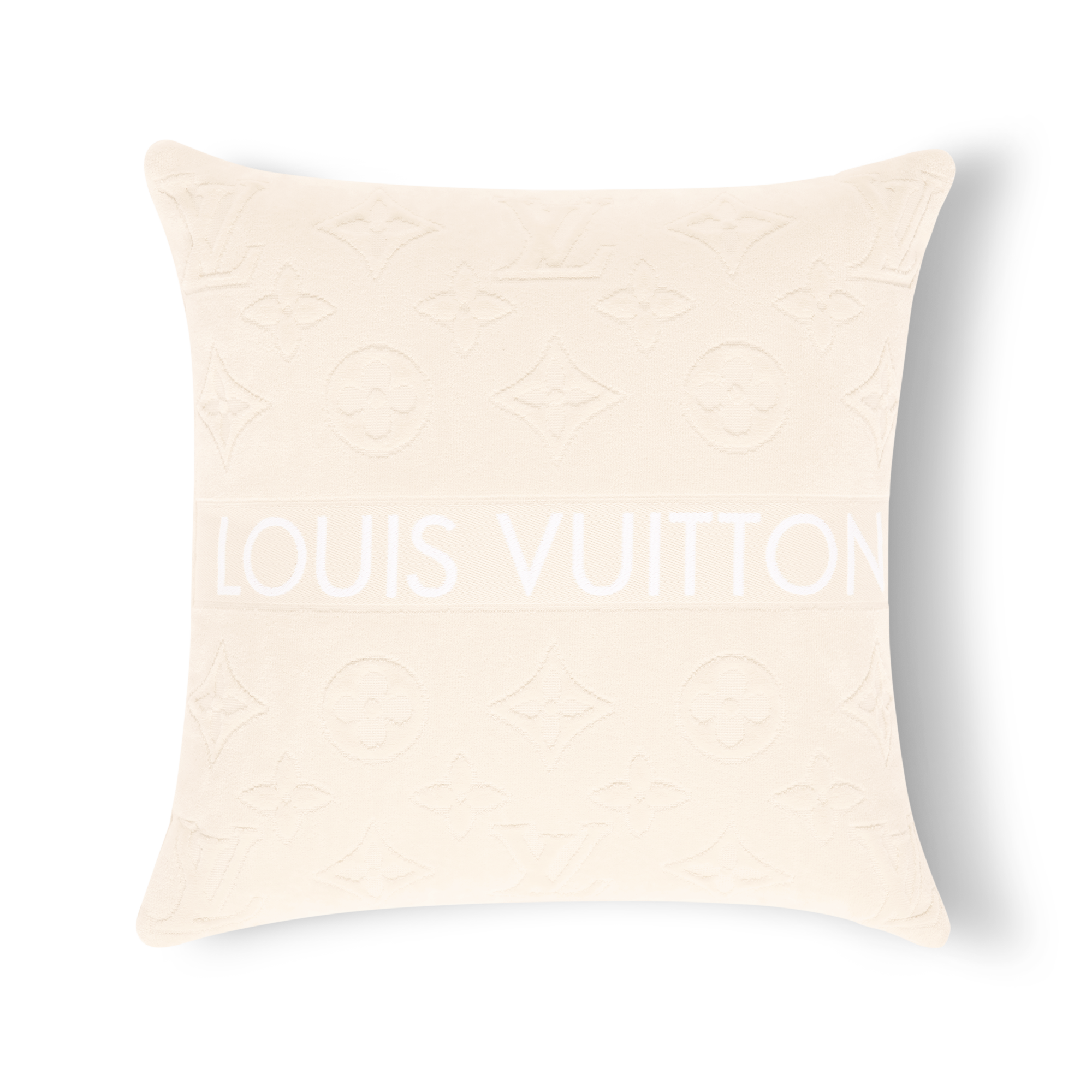 Louis Vuitton エンボス クッション クリーム色 クッション・ネオ 