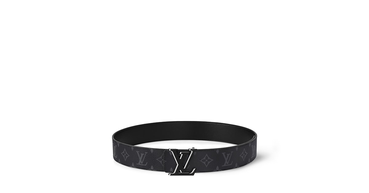 ベルト・LV オプティック 40MM リバーシブル モノグラム・エクリプス 