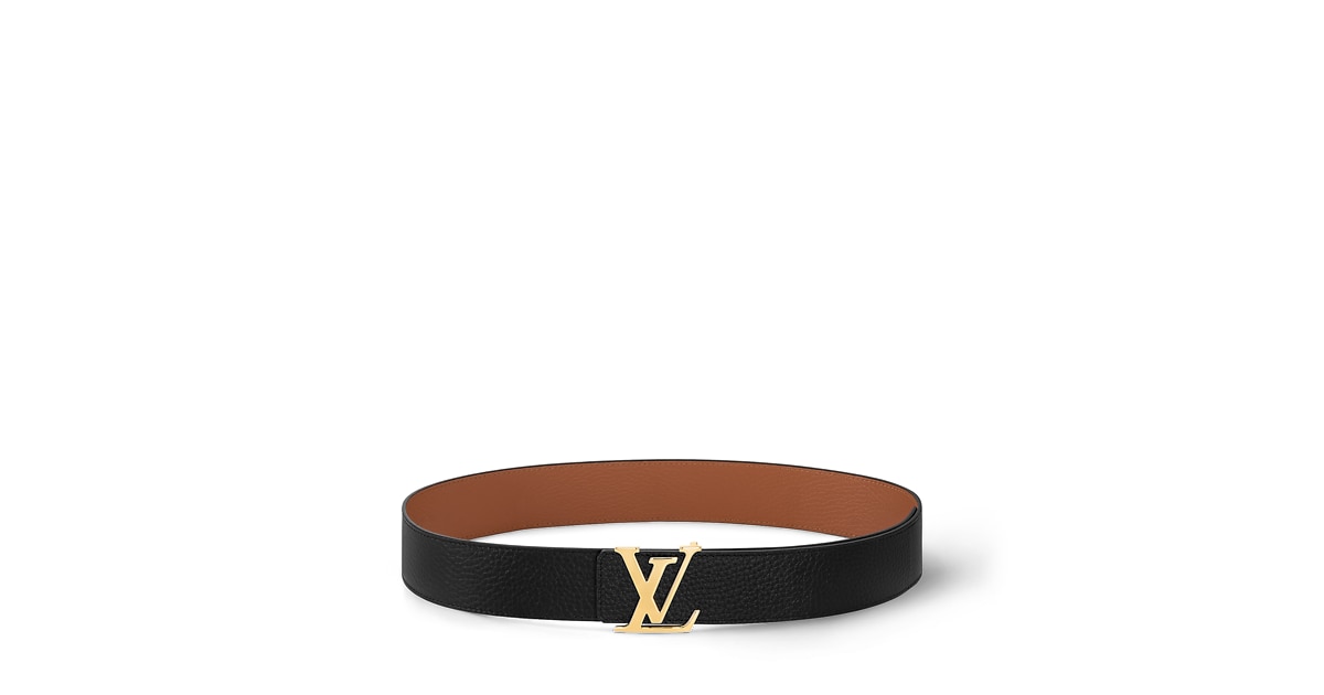 ベルト・LV イニシャル 40MM リバーシブル トリヨン｜ルイ・ヴィトン 