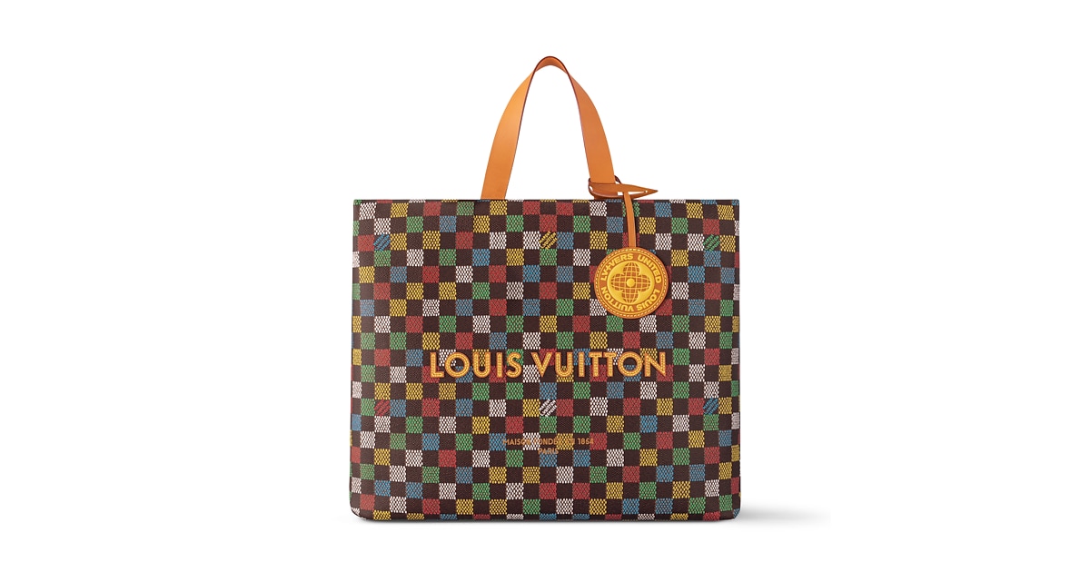 ショッパー・トート MM ダミエ・エベヌ｜ルイ・ヴィトン 公式サイト  