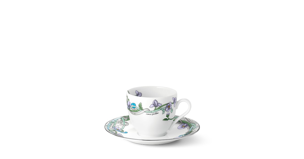 Asnieres Set Of 2 Coffee Cups And Saucers ｜ルイ・ヴィトン 公式 