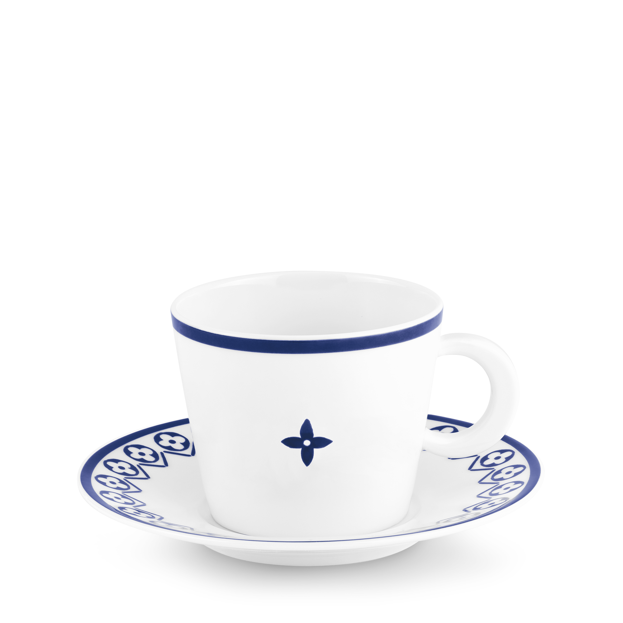 ティーカップ・ソーサーセット ルイヴィトン Set Of 2 Teacups and 