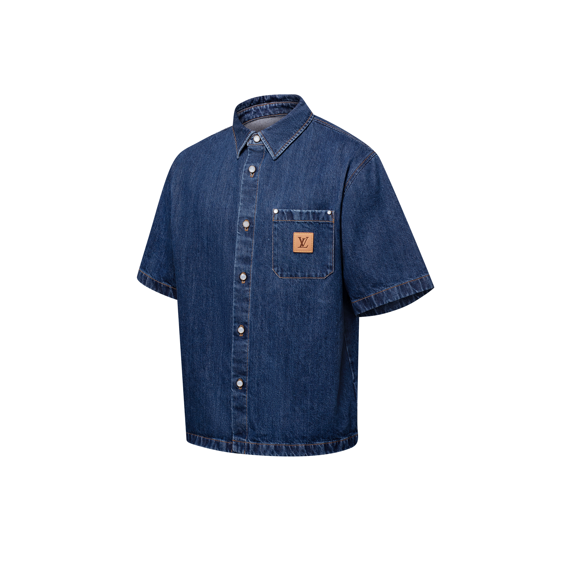 シグネチャーデニム ショートスリーブシャツ  メンズ ウェア(洋服) (製品ズーム)