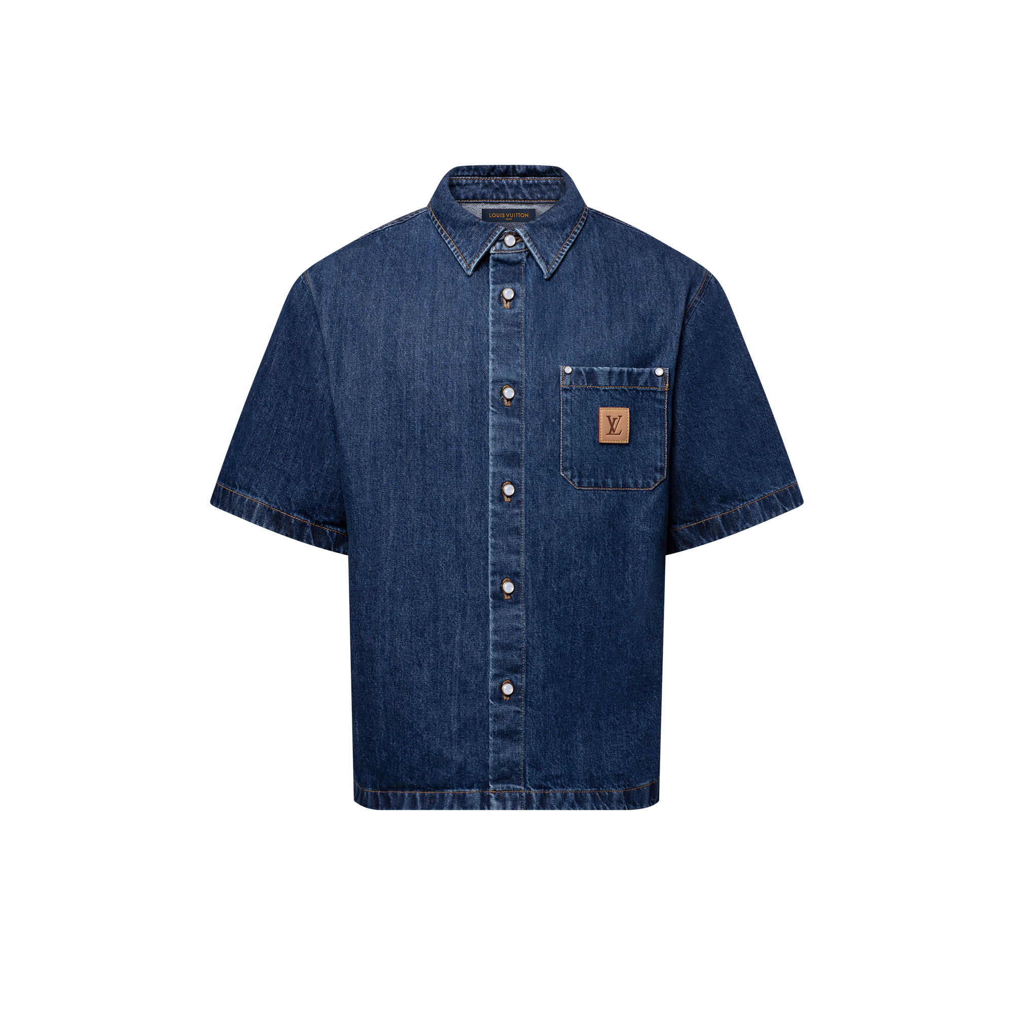 シグネチャーデニム ショートスリーブシャツ  メンズ ウェア(洋服) (製品ズーム)