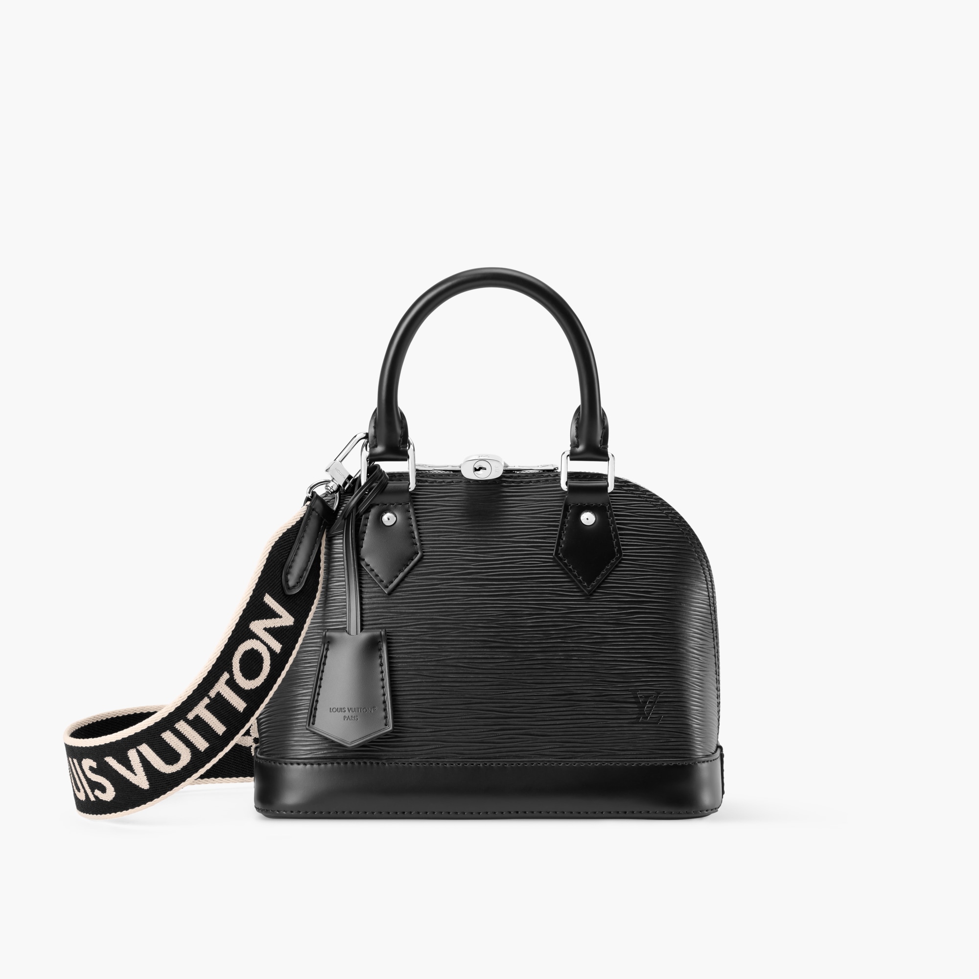 Louis Vuitton エピレザー ハンドバッグ ブラック ルイヴィトン  