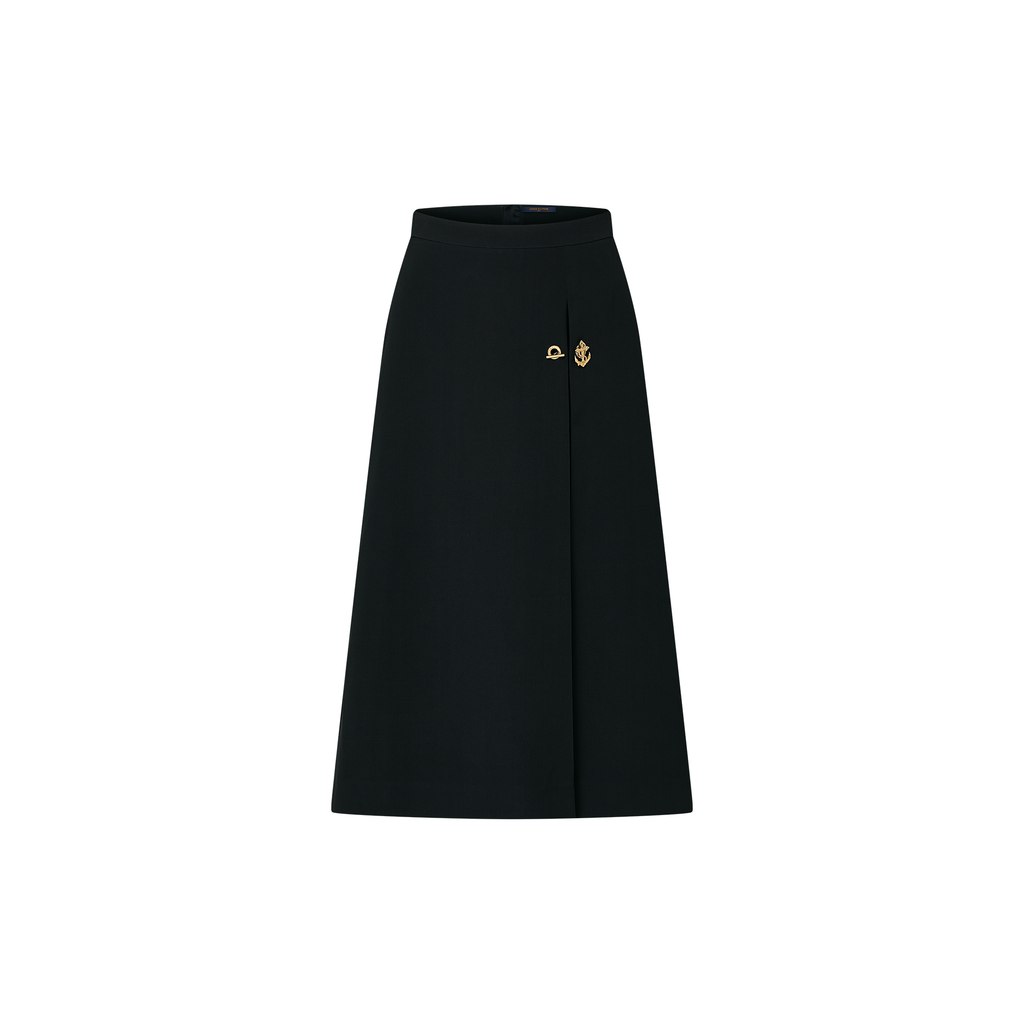 アンカーボタン Aラインスカート  ウィメンズ ウェア(洋服) (製品ズーム)