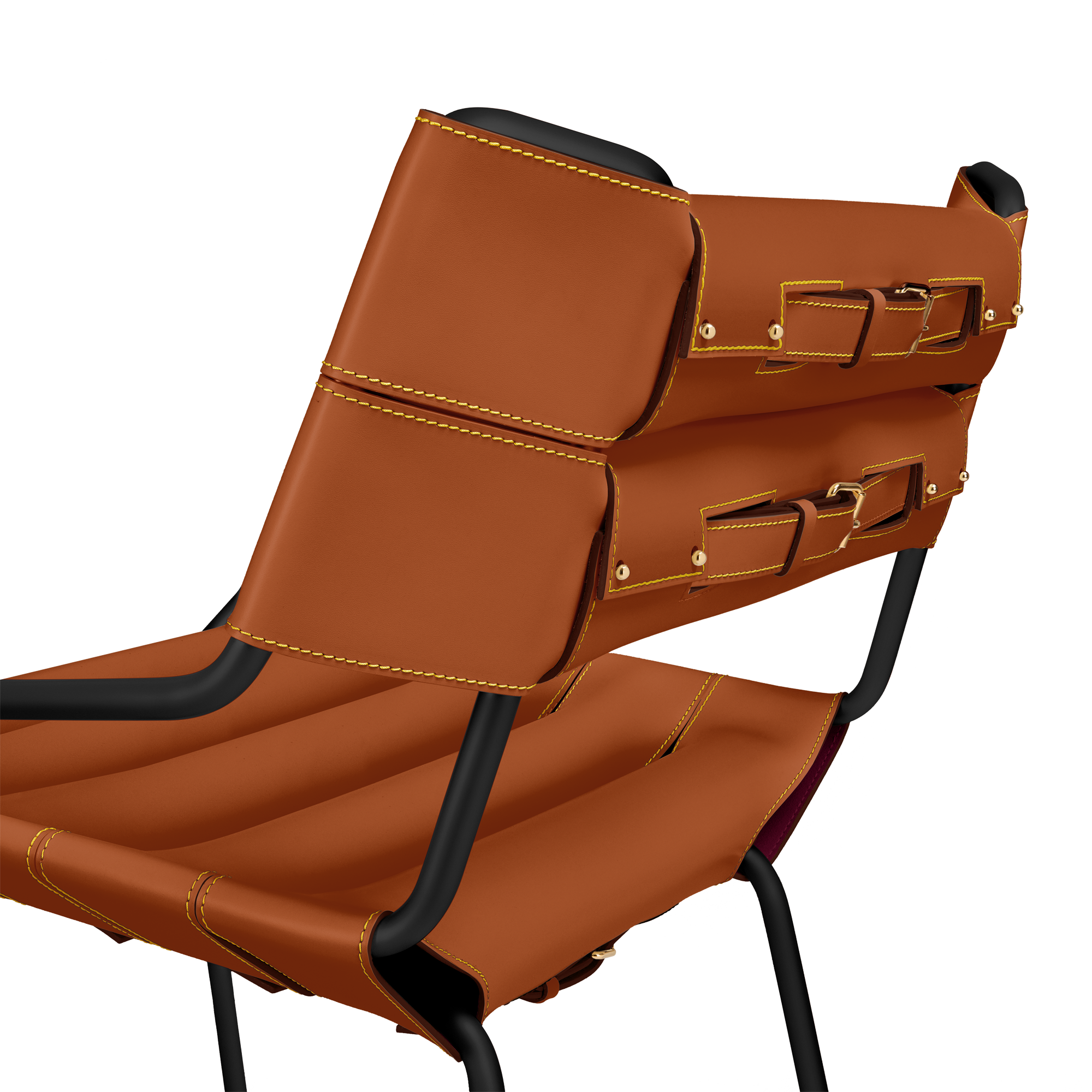 Belt Bar Stool By Atelier Oï  トランク、トラベル & ホーム ホーム & テーブルウェア (製品ズーム)