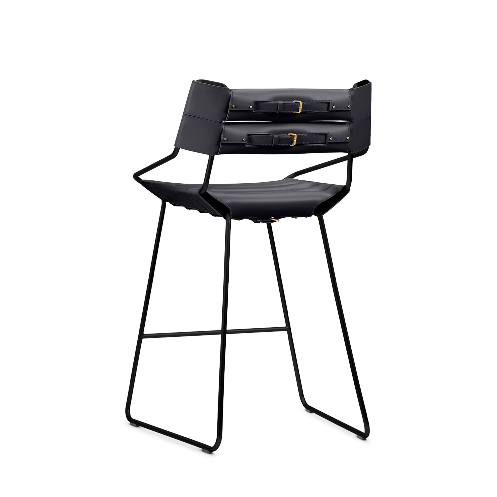 Belt Bar Stool By Atelier Oï  トランク、トラベル & ホーム ホーム & テーブルウェア (製品ズーム)