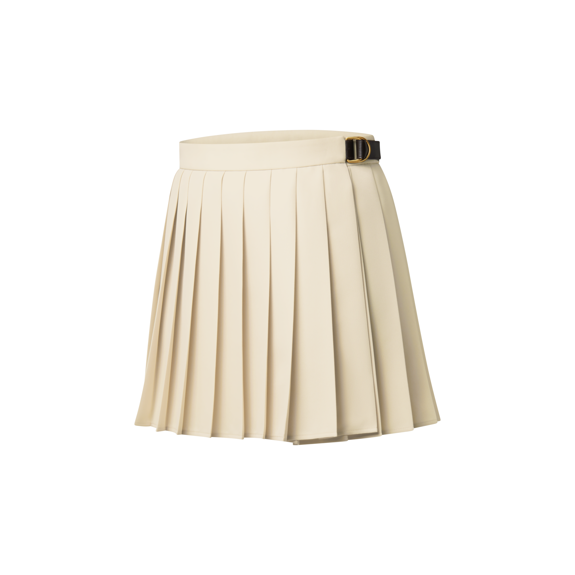 ベルトディテール プリーツミニスカート  ウィメンズ プレタポルテ(洋服) (製品ズーム)