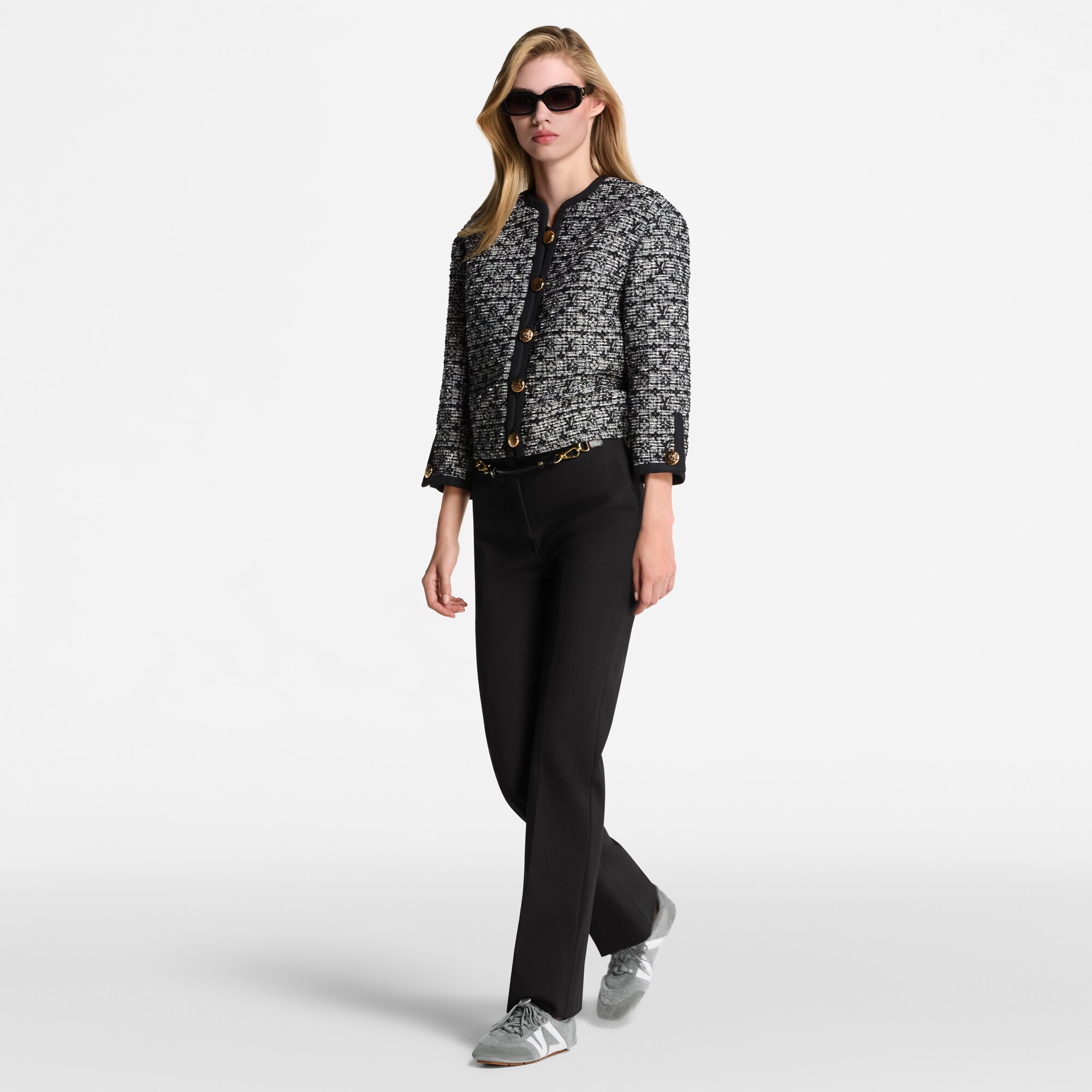 ルイヴィトン LOUIS VUITTON 21SS モノグラム パンツ テーパード ルイ 
