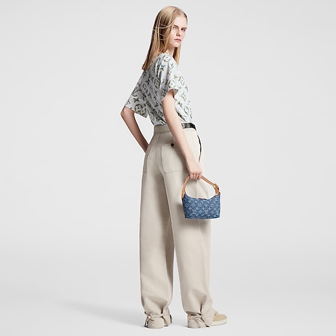 ベルトギャバジンパンツ ウィメンズ ウェア(洋服) (製品ズーム)