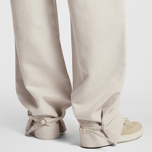 ベルトギャバジンパンツ ウィメンズ ウェア(洋服) (製品ズーム)