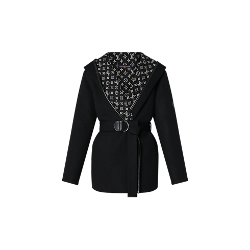 ベルテッドショートラップピーコート ウィメンズ ウェア(洋服) (製品ズーム)