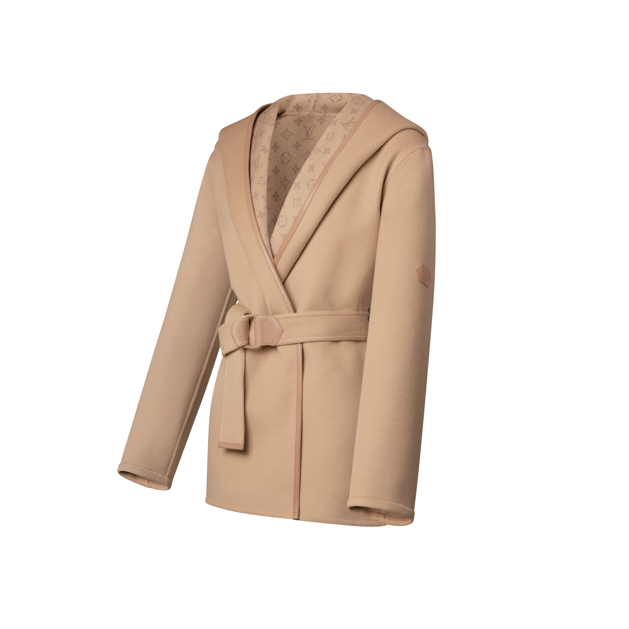 ベルテッド ショートラップ ピーコート  ウィメンズ プレタポルテ(洋服) (製品ズーム)