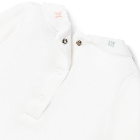 ボディースーツ・セット2 ラウンド カラー S00 ギフト ベビーへのギフト (製品ズーム)