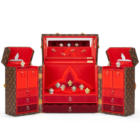 ボワット・ジュワイアリー ヴィヴィエンヌ ゾディアック モノグラム トランク、トラベル & ホーム トランク & ボックス (製品ズーム)