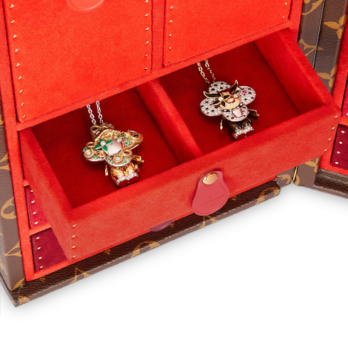 ボワット・ジュワイアリー ヴィヴィエンヌ ゾディアック モノグラム トランク、トラベル & ホーム トランク & ボックス (製品ズーム)